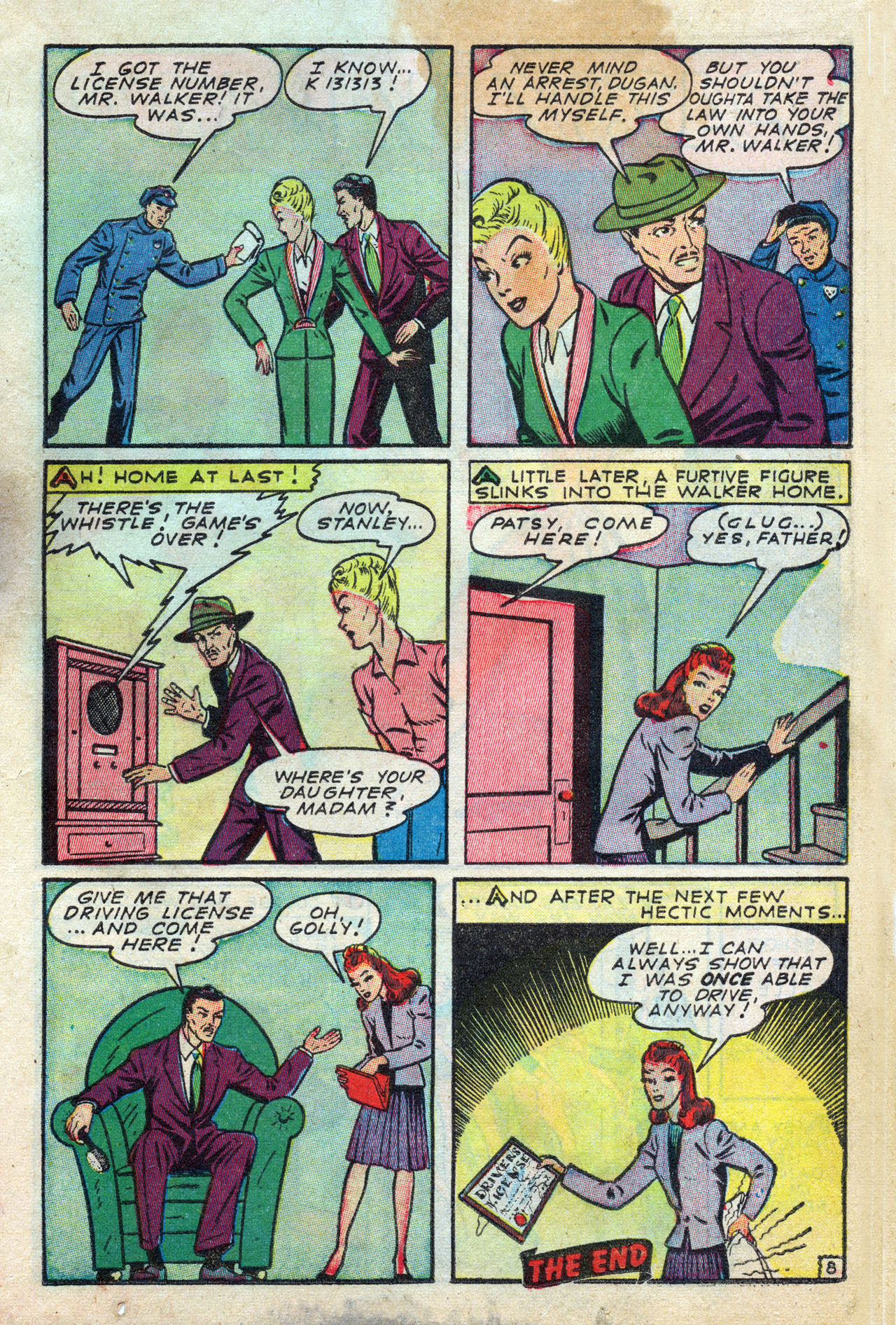 Read online Patsy Walker comic -  Issue #7 - 17