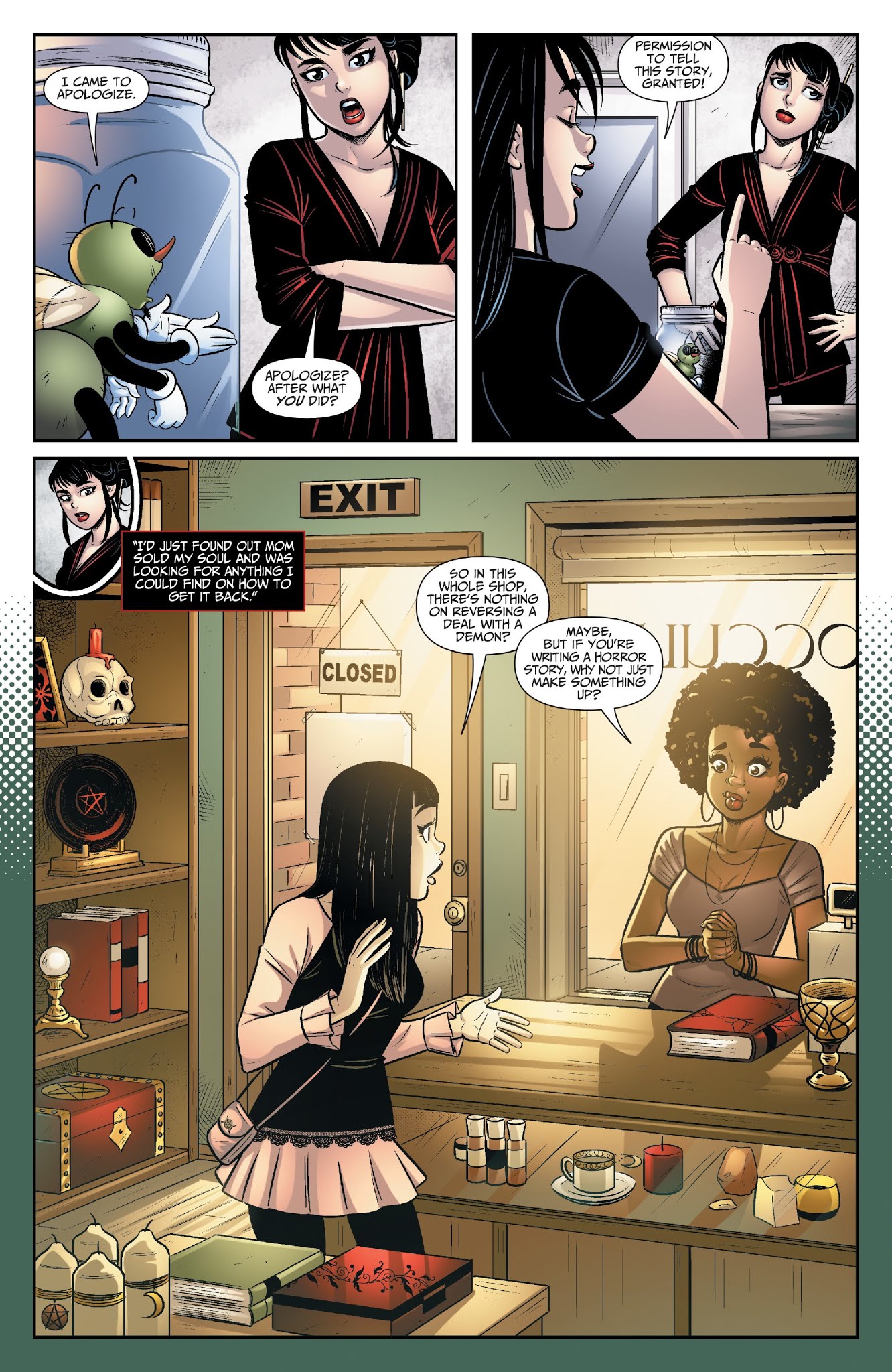 Read online Exorsisters comic -  Issue #3 - 11