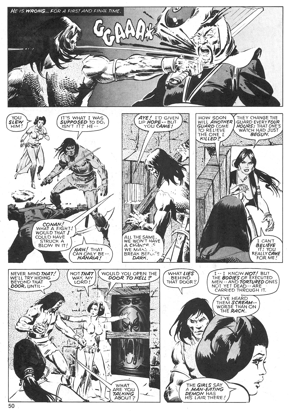 The Savage Sword Of Conan issue 31 - Page 50