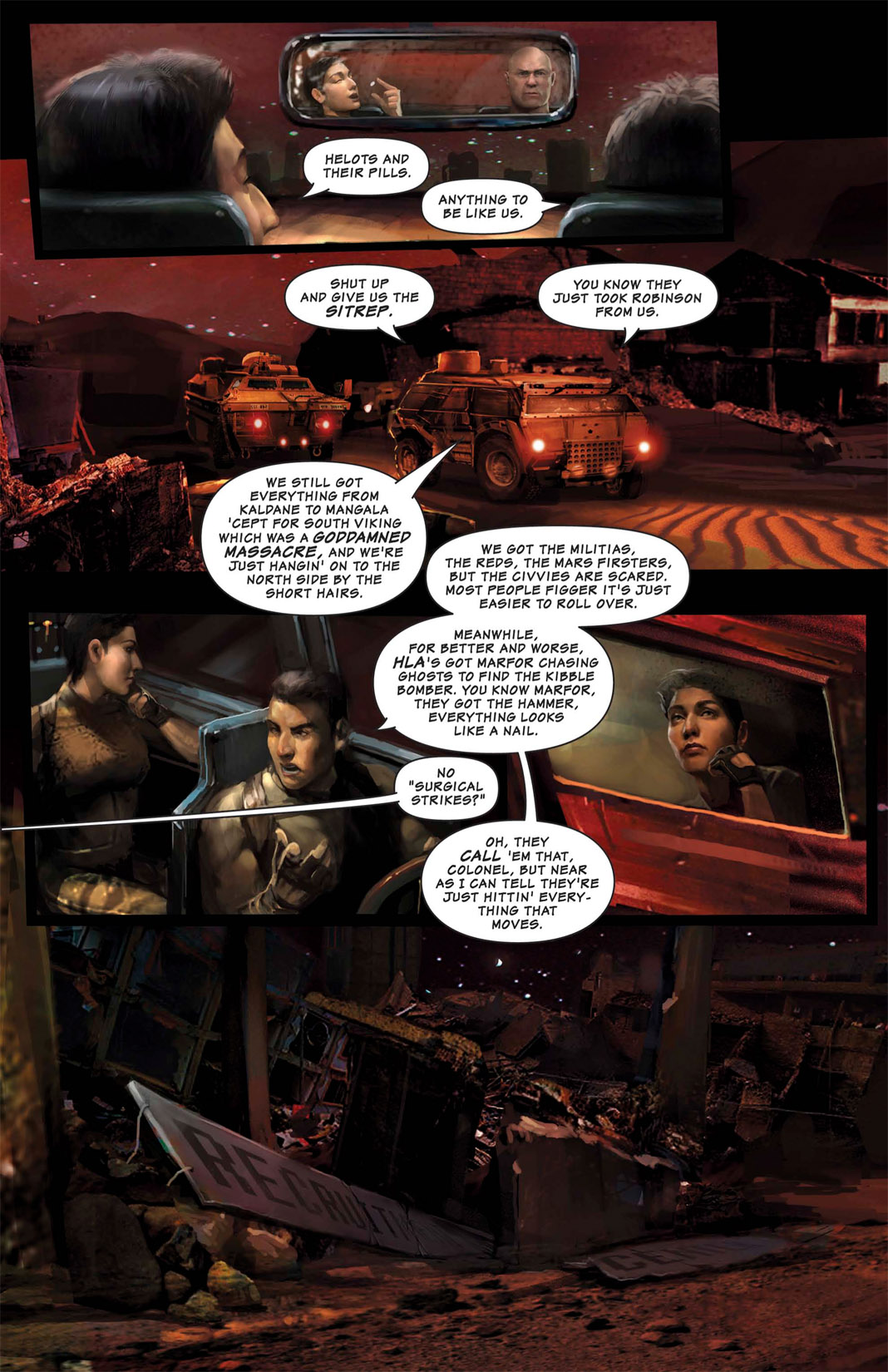 Read online Shrapnel: Hubris comic -  Issue #3 - 15