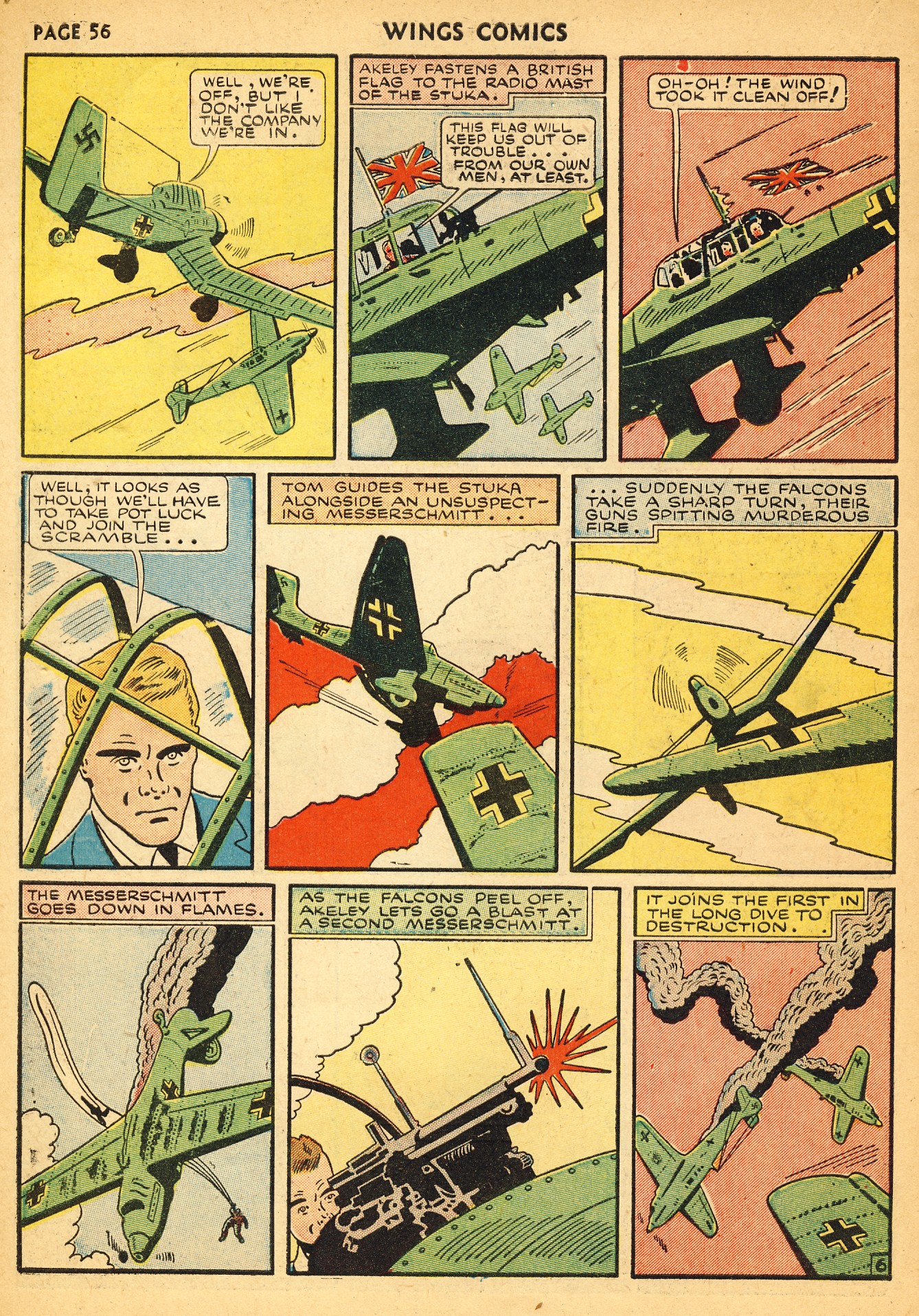 Read online Wings Comics comic -  Issue #14 - 59