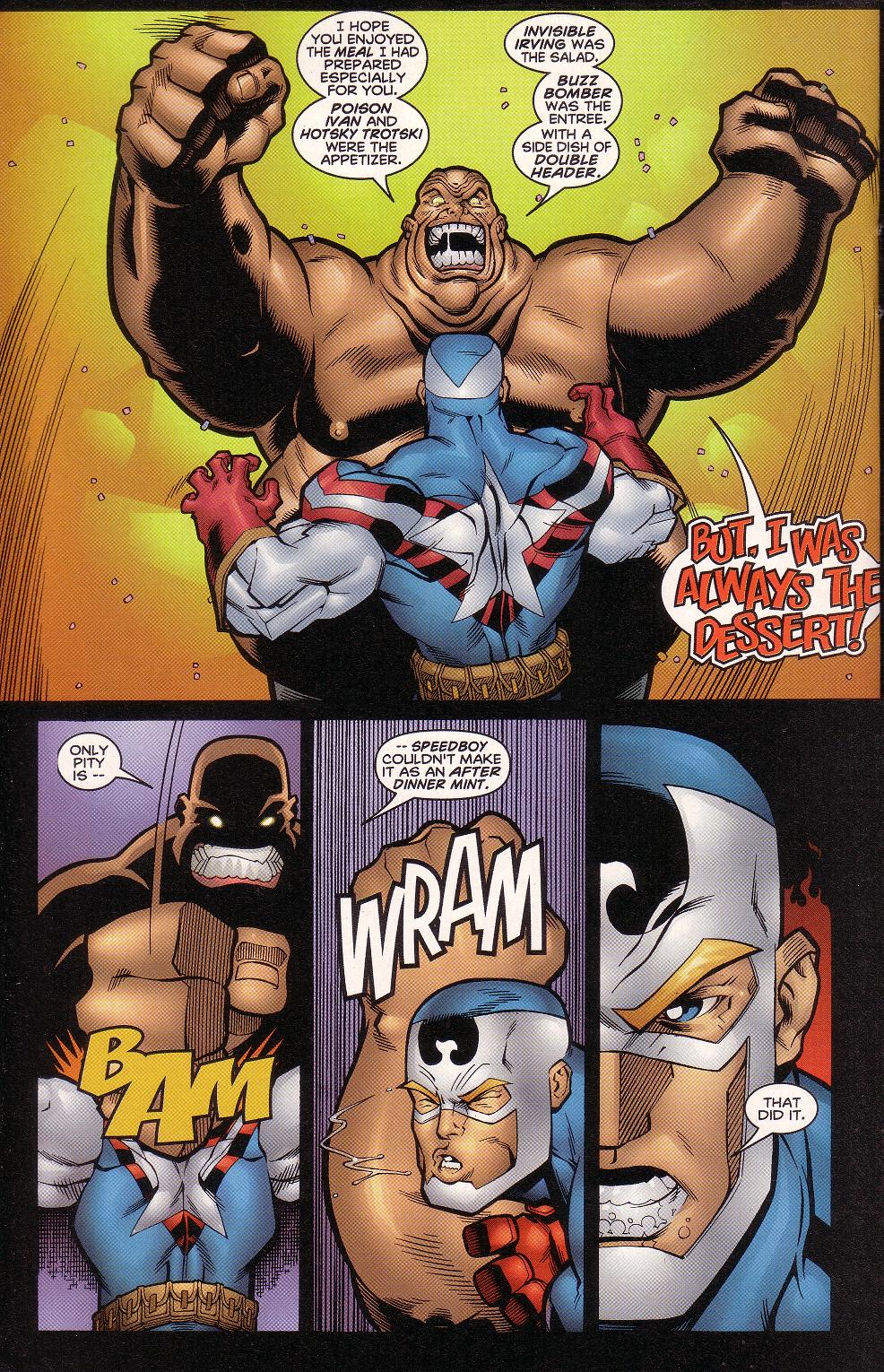 Read online Fighting American: Rules of the Game comic -  Issue #3 - 22