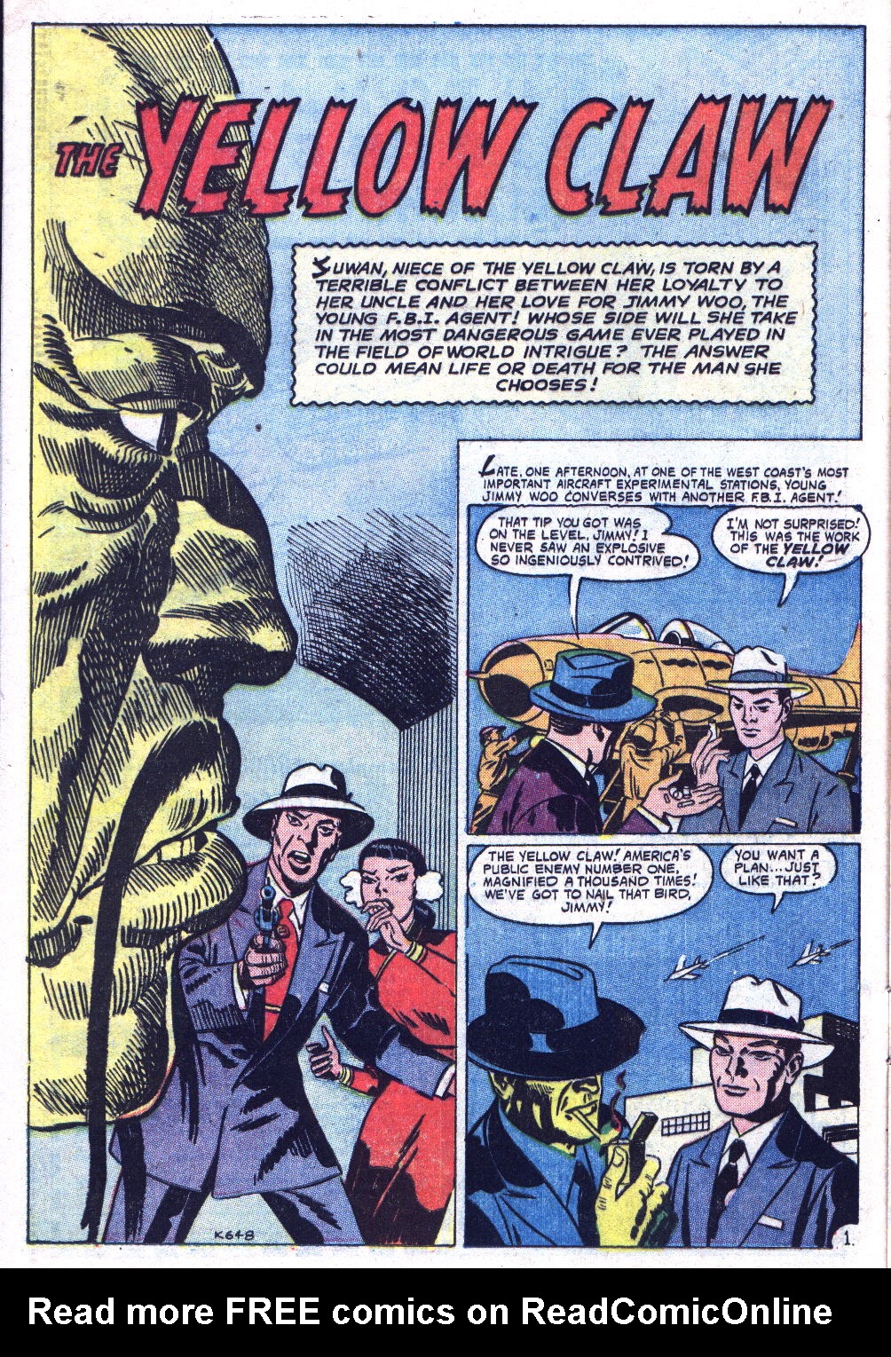 Read online Yellow Claw comic -  Issue #2 - 16
