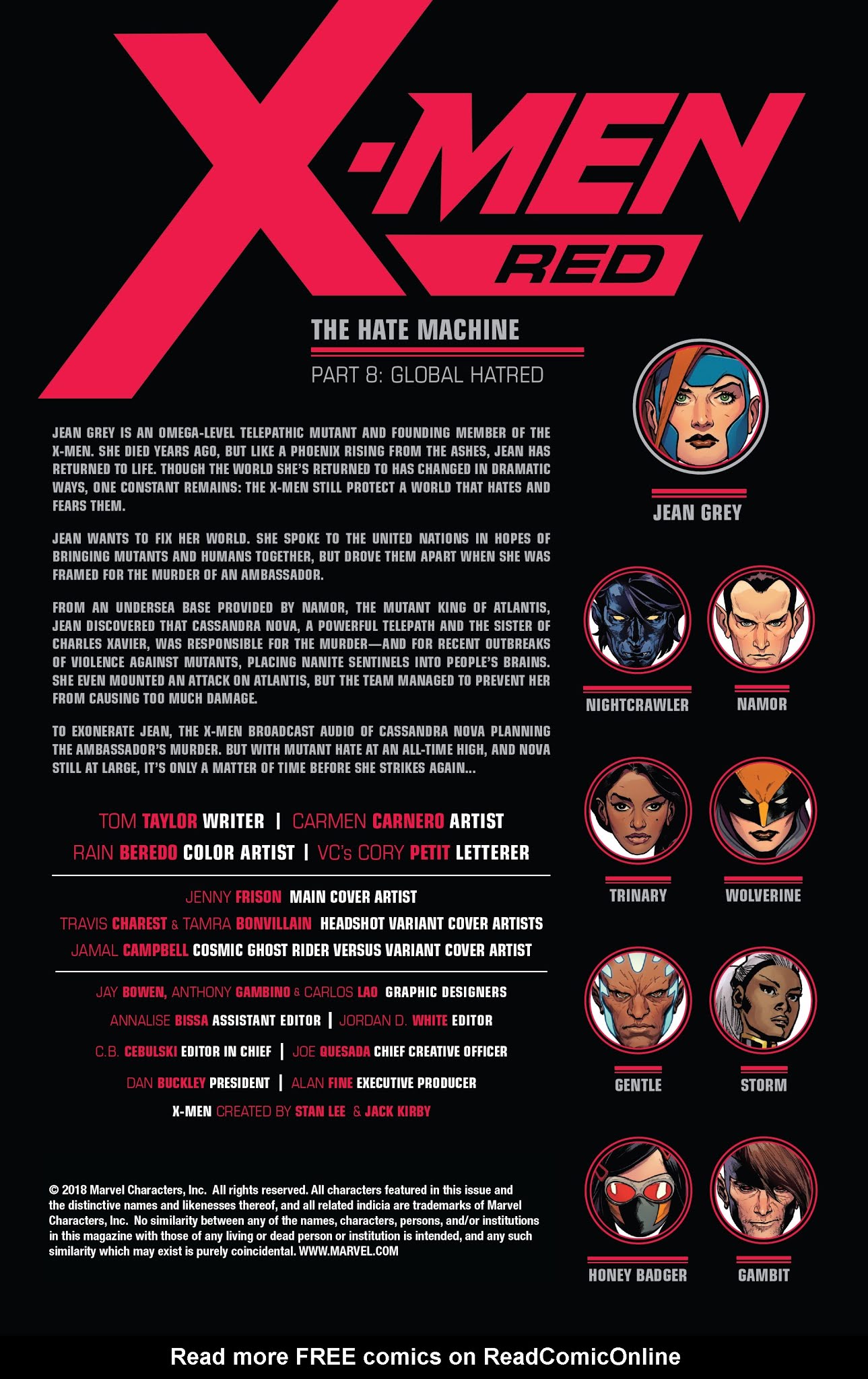 Read online X-Men: Red comic -  Issue #8 - 2