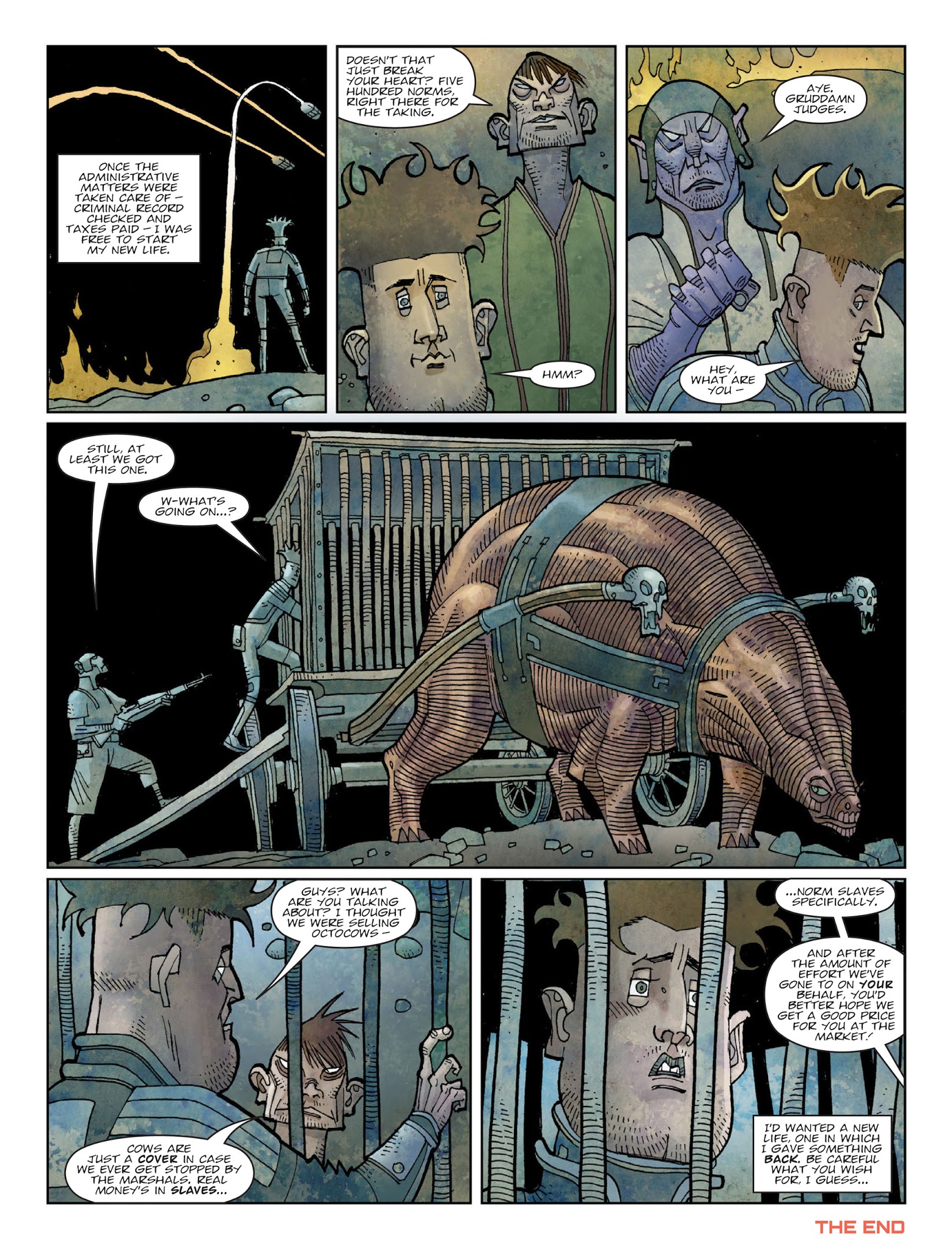 Read online 2000 AD comic -  Issue #2054 - 8
