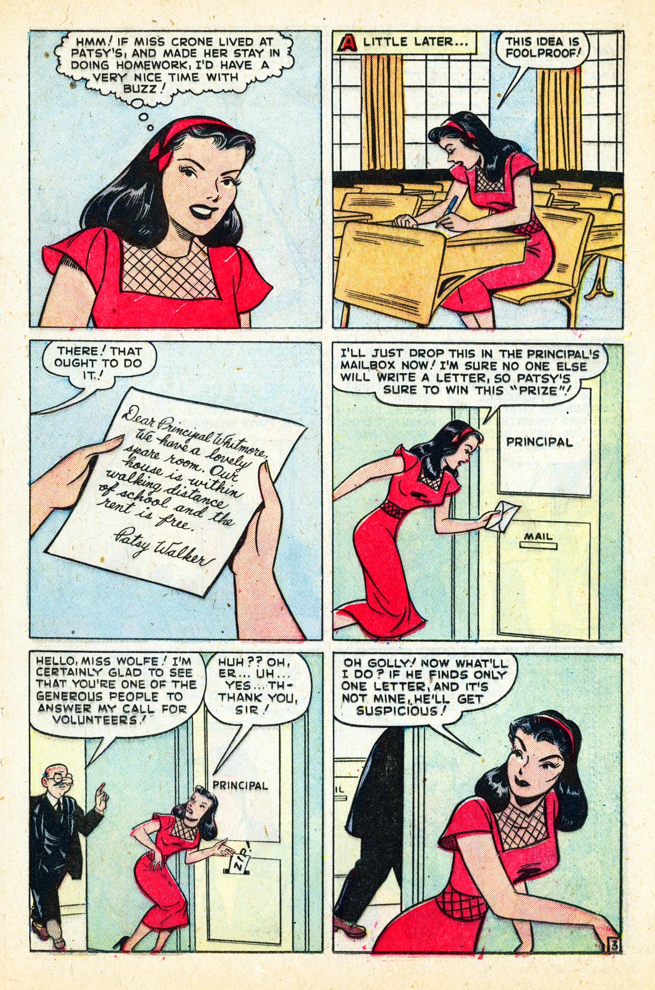 Read online Patsy Walker comic -  Issue #31 - 35