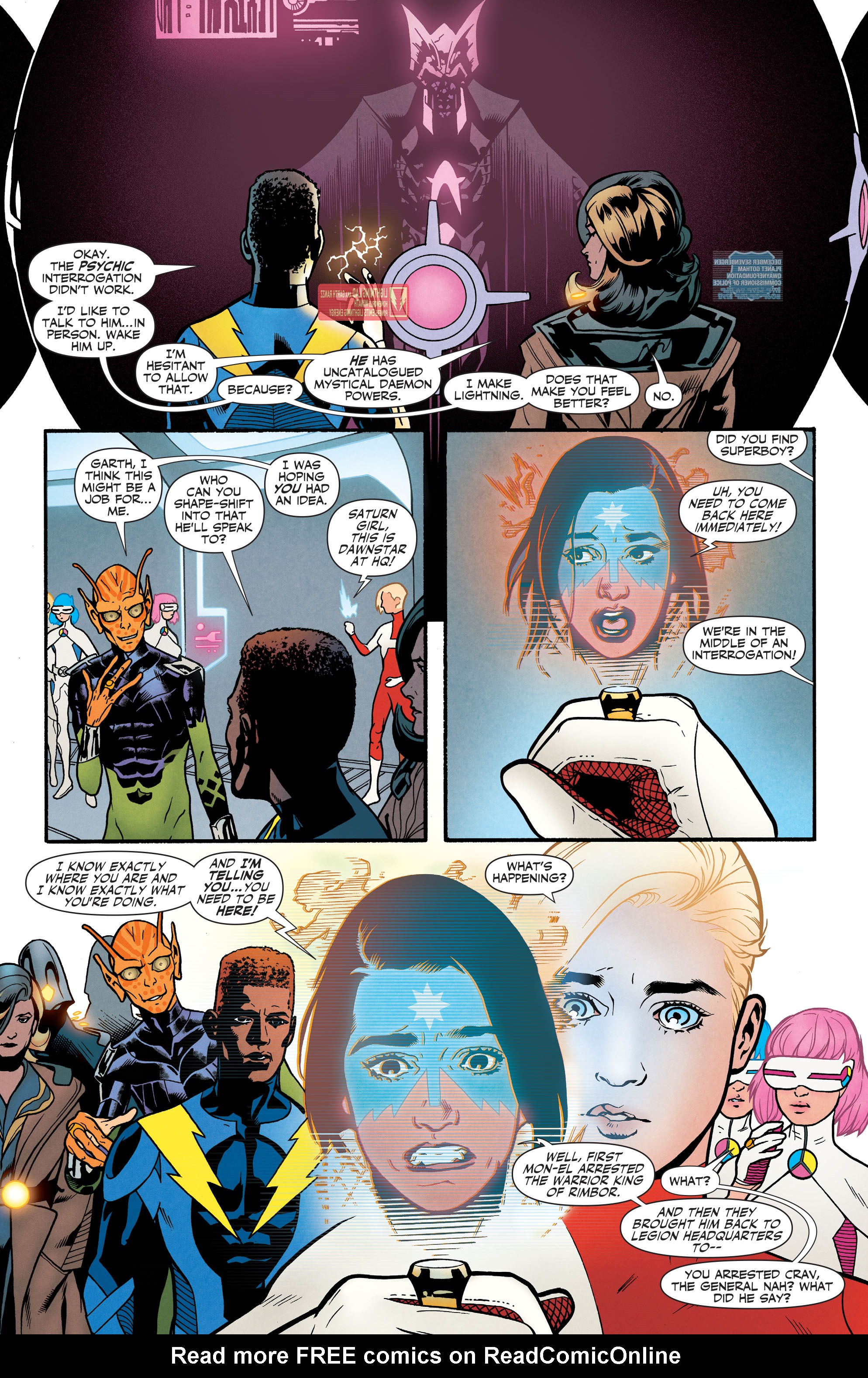 Read online Legion of Super-Heroes (2019) comic -  Issue #3 - 16