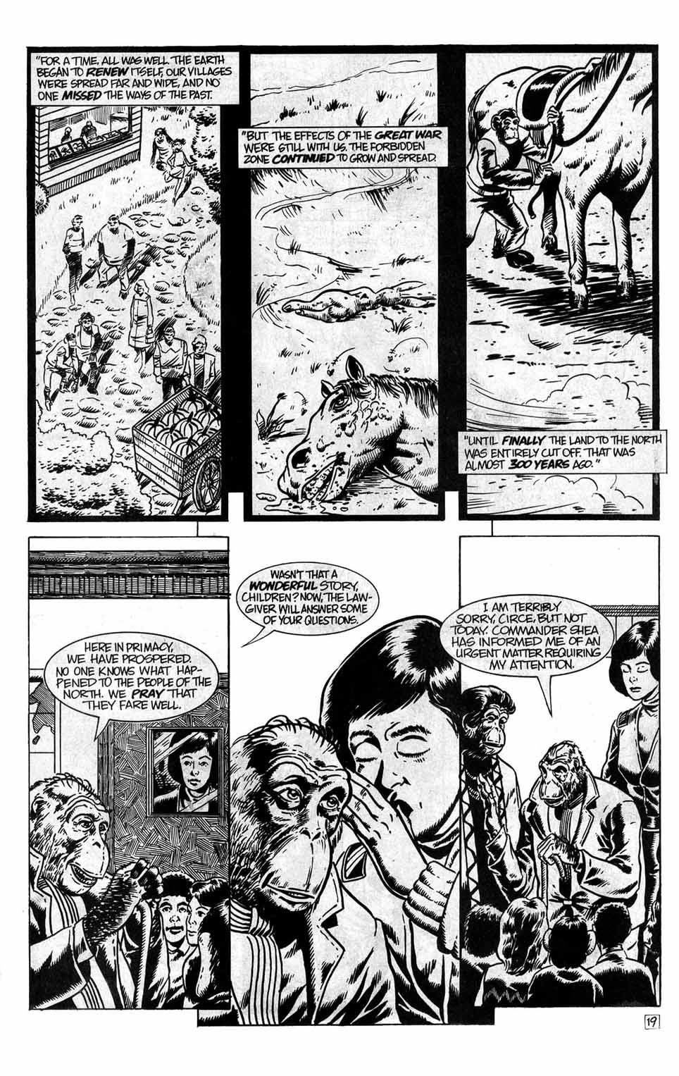 Read online Planet of the Apes: The Forbidden Zone comic -  Issue #1 - 21