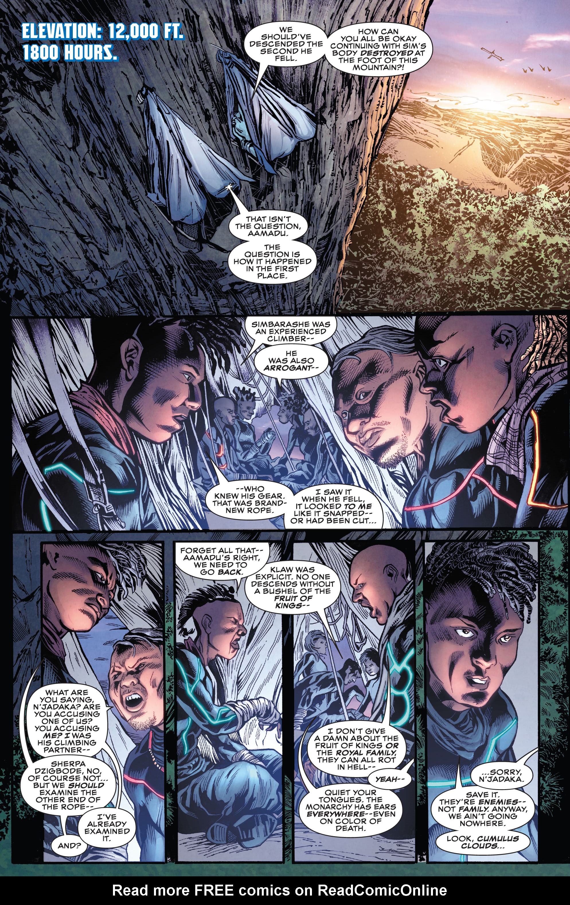 Read online Wakanda comic -  Issue #3 - 7