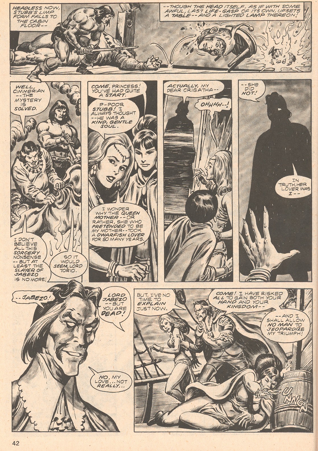 The Savage Sword Of Conan issue 66 - Page 42
