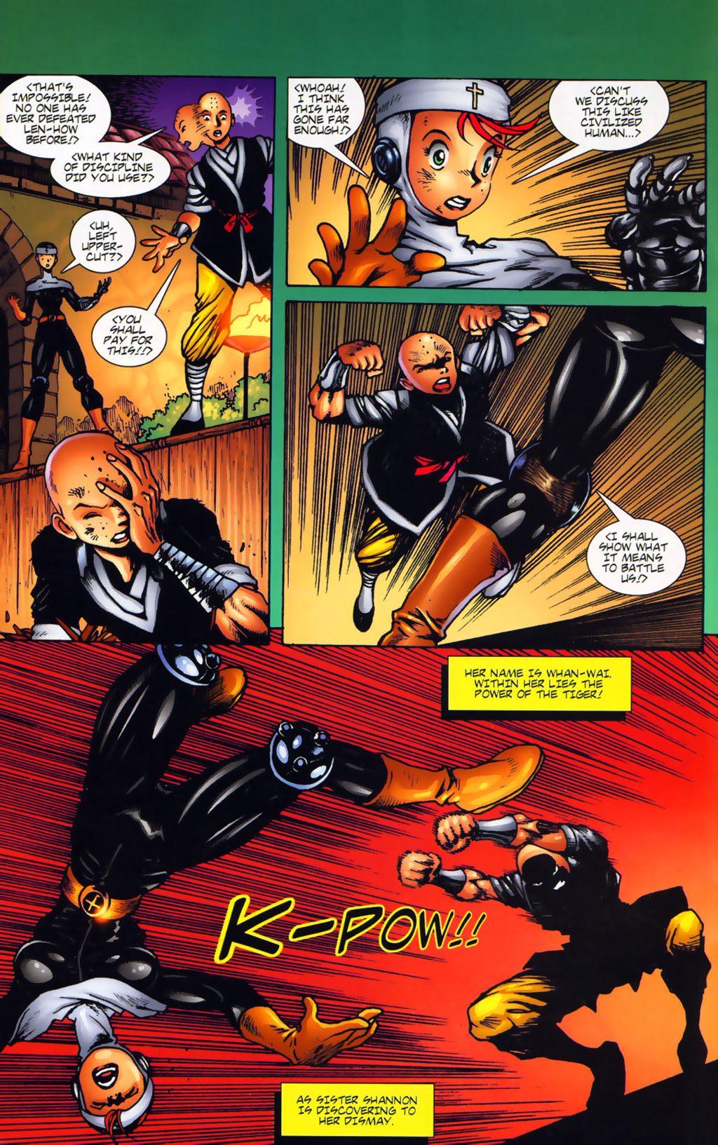 Read online Warrior Nun Areala: Resurrection comic -  Issue #2 - 18