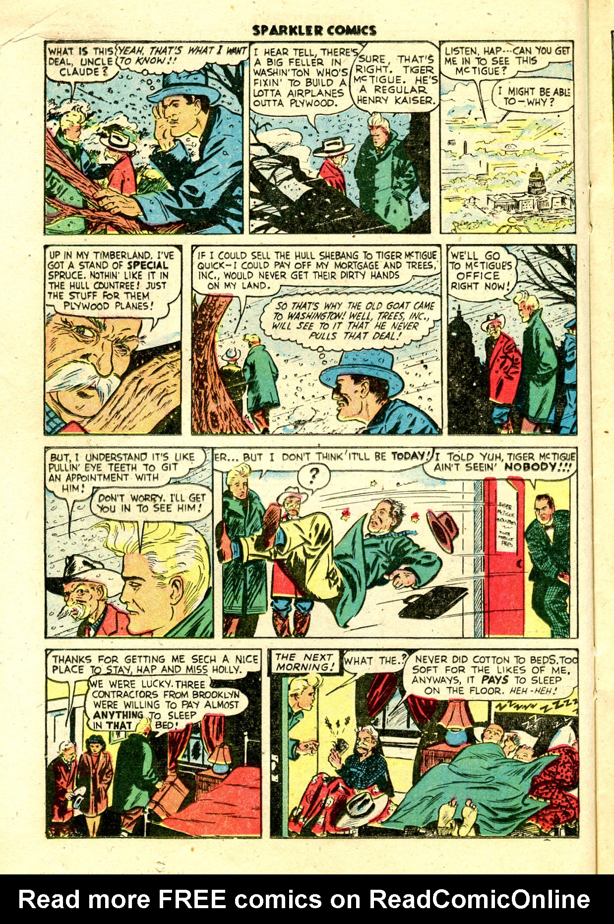Read online Sparkler Comics comic -  Issue #55 - 22