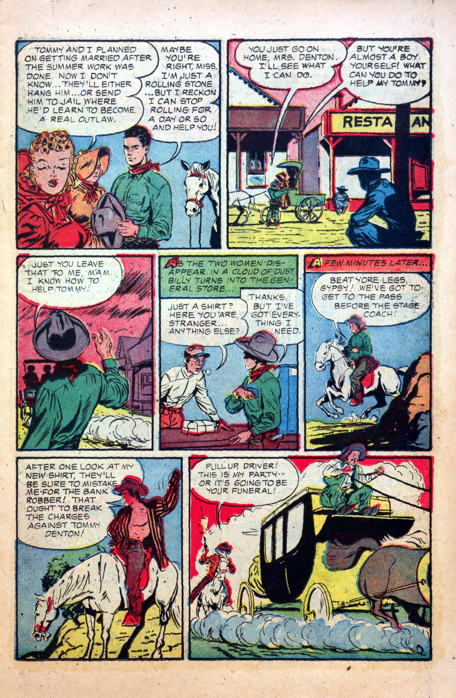 Read online Billy the Kid Adventure Magazine comic -  Issue #2 - 13