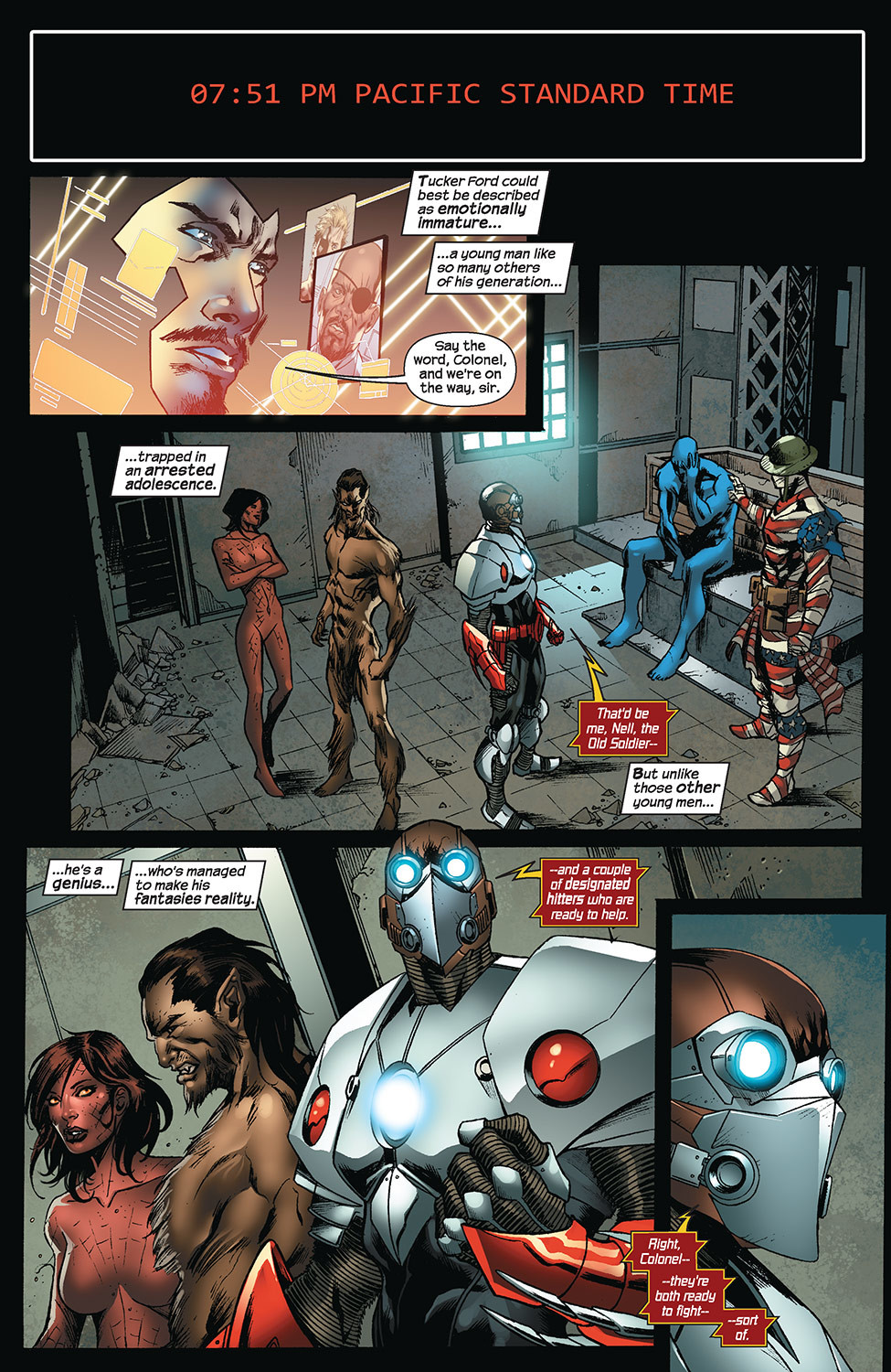 Read online Squadron Supreme (2008) comic -  Issue #9 - 5
