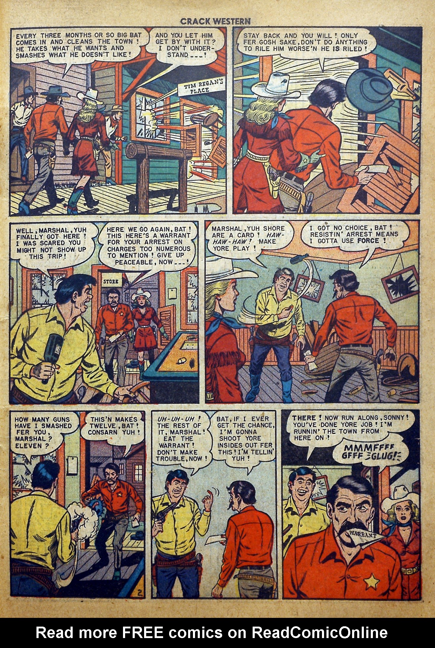 Read online Crack Western comic -  Issue #70 - 27