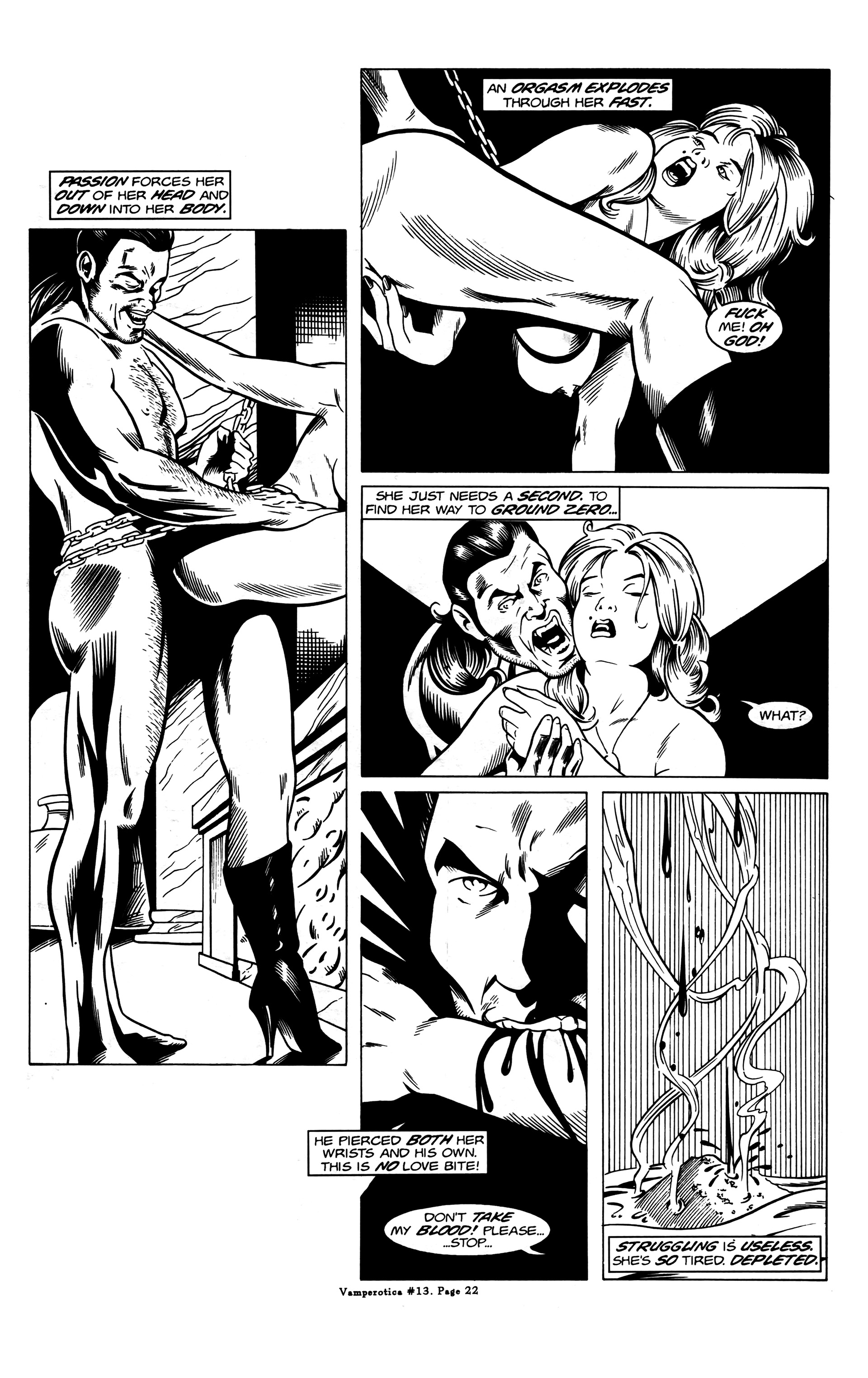 Read online Vamperotica comic -  Issue #13 - 24