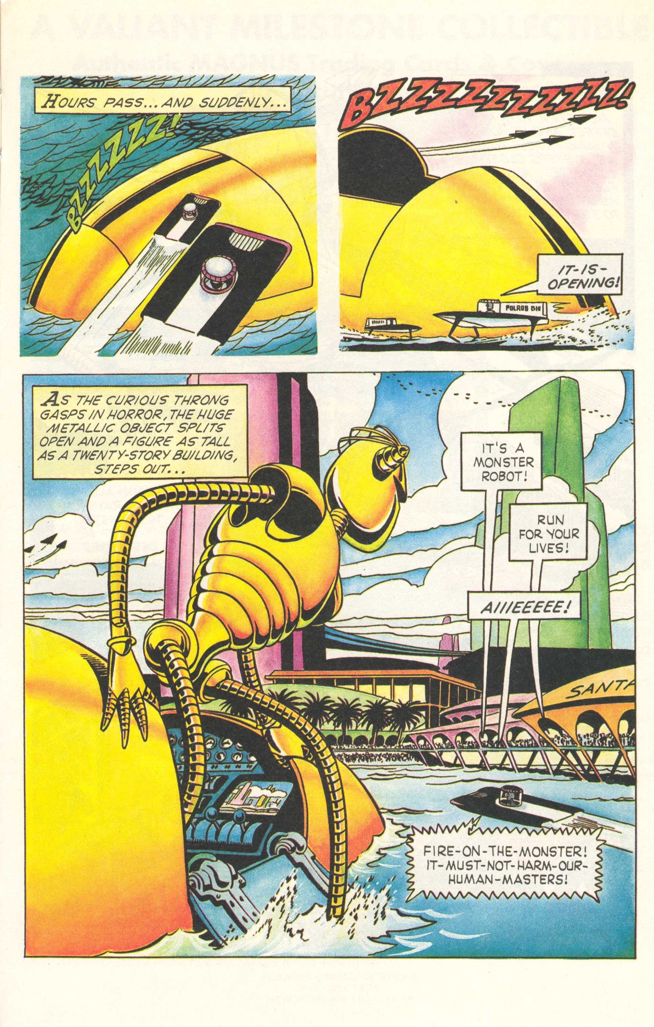 Read online Vintage Magnus, Robot Fighter comic -  Issue #2 - 9