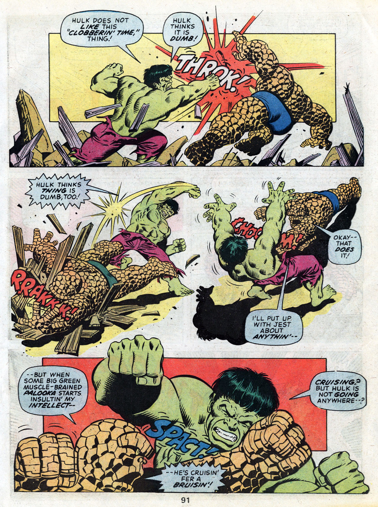 Read online Marvel Treasury Edition comic -  Issue #5 - 89