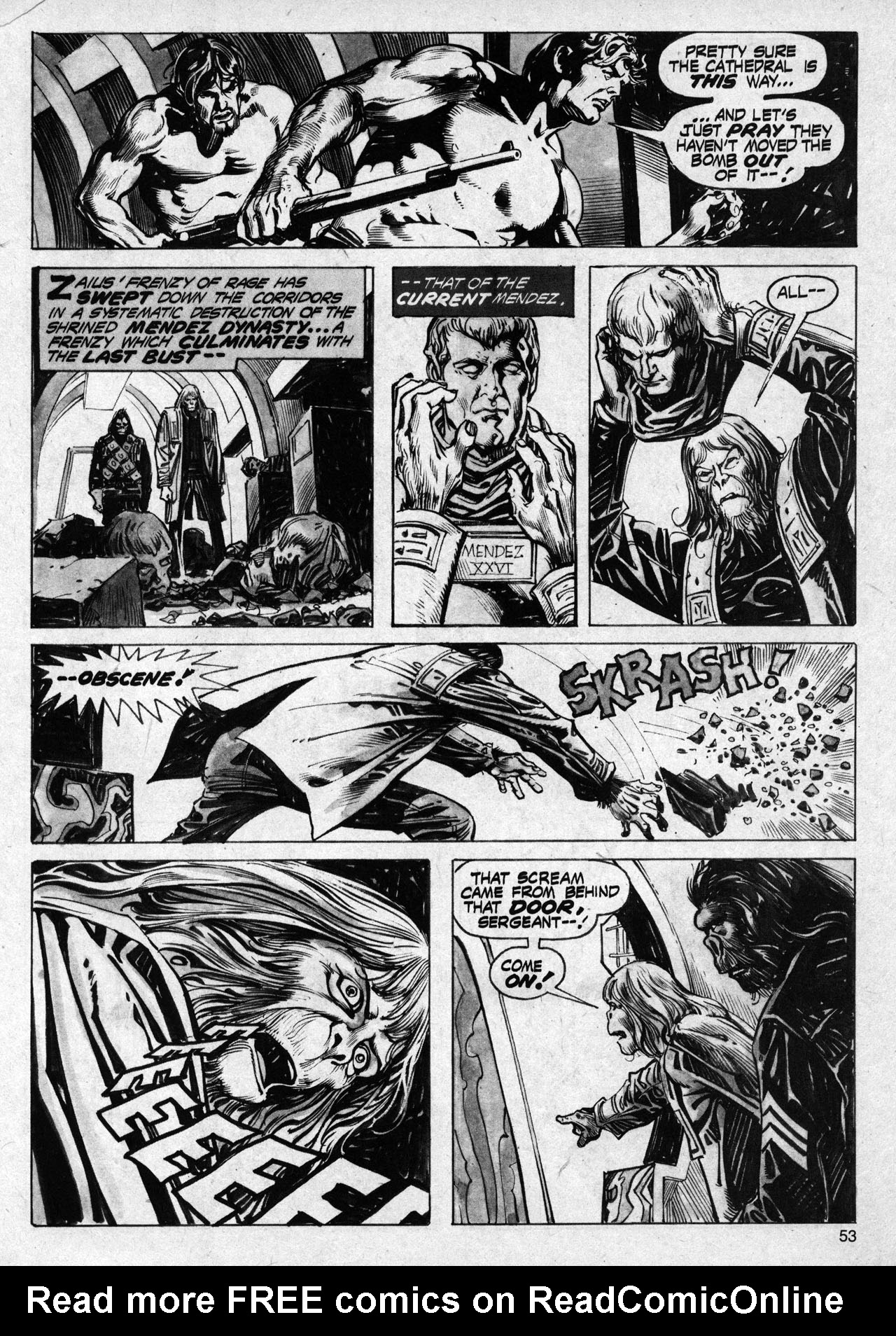 Read online Planet of the Apes comic -  Issue #11 - 49