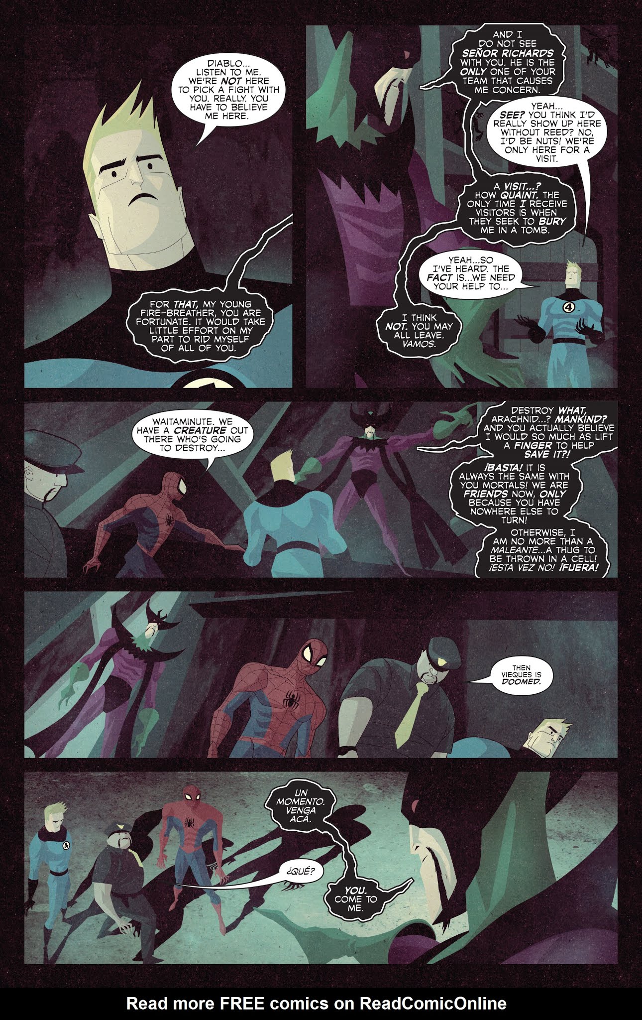 Read online Spider-Man & The Human Torch In...Bahia de los Muertos! comic -  Issue # Full - 23