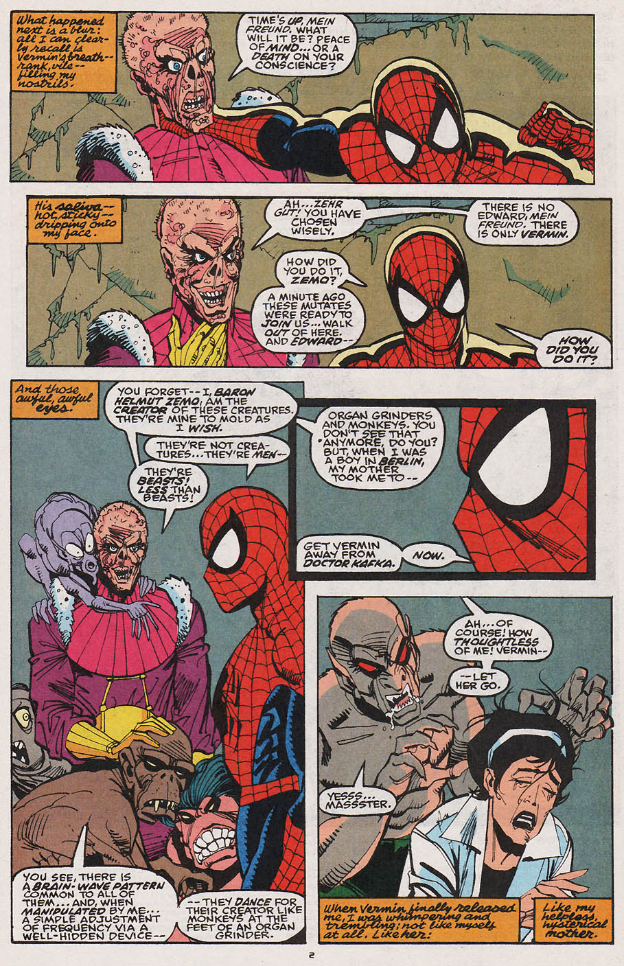 Read online The Spectacular Spider-Man (1976) comic -  Issue #196 - 3