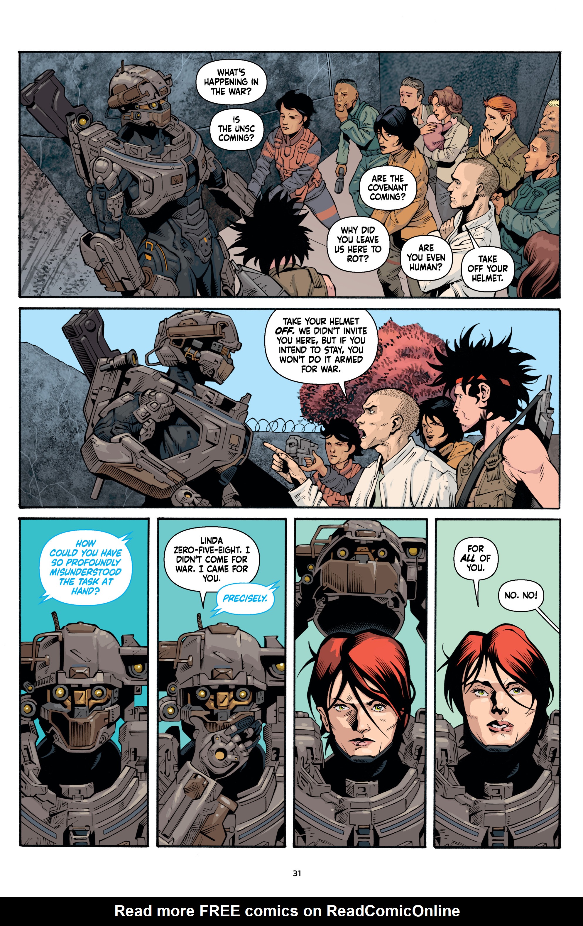 Read online Halo: Lone Wolf comic -  Issue # _TPB - 31