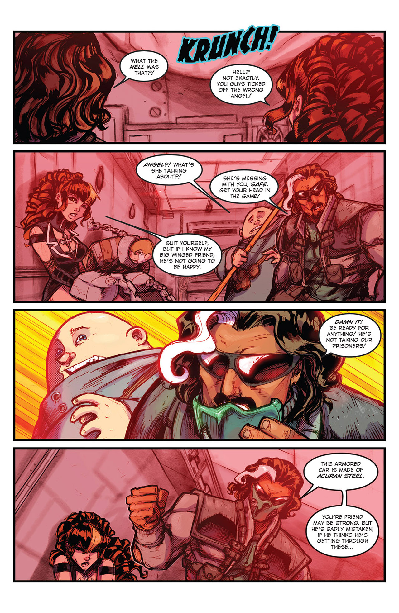 Read online Avengelyne (2011) comic -  Issue #8 - 5