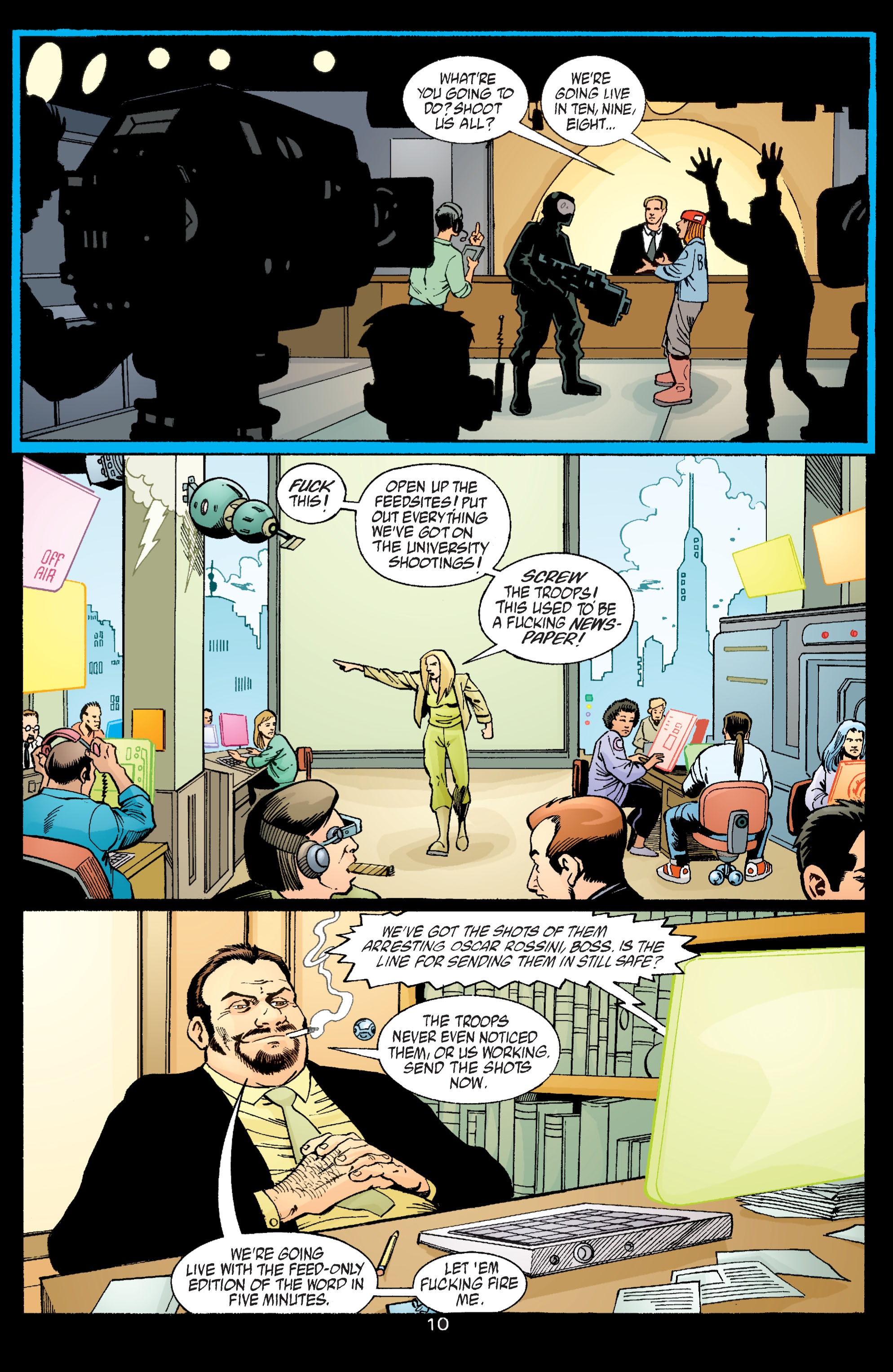 Read online Transmetropolitan comic -  Issue #58 - 11