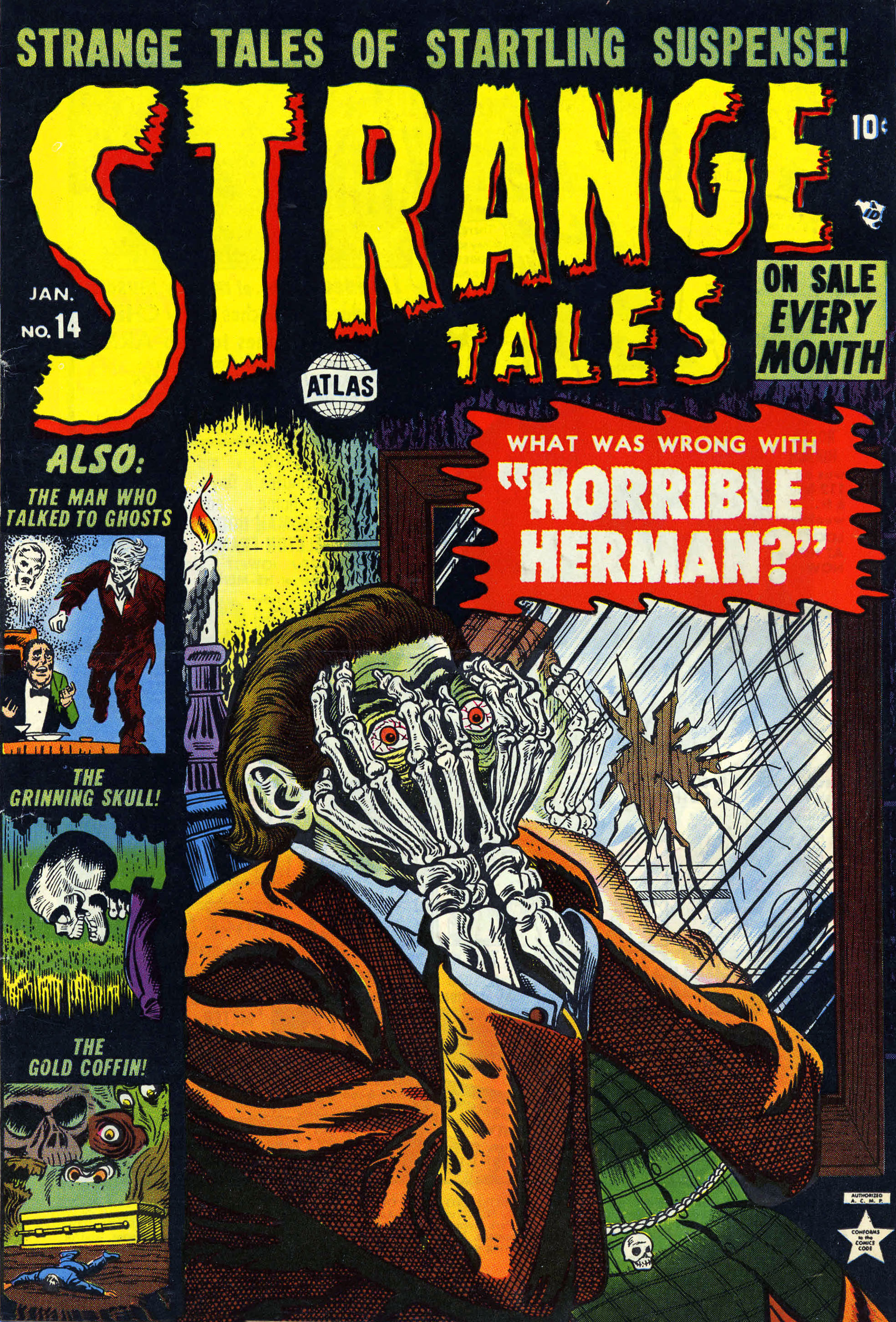 Read online Strange Tales (1951) comic -  Issue #14 - 1