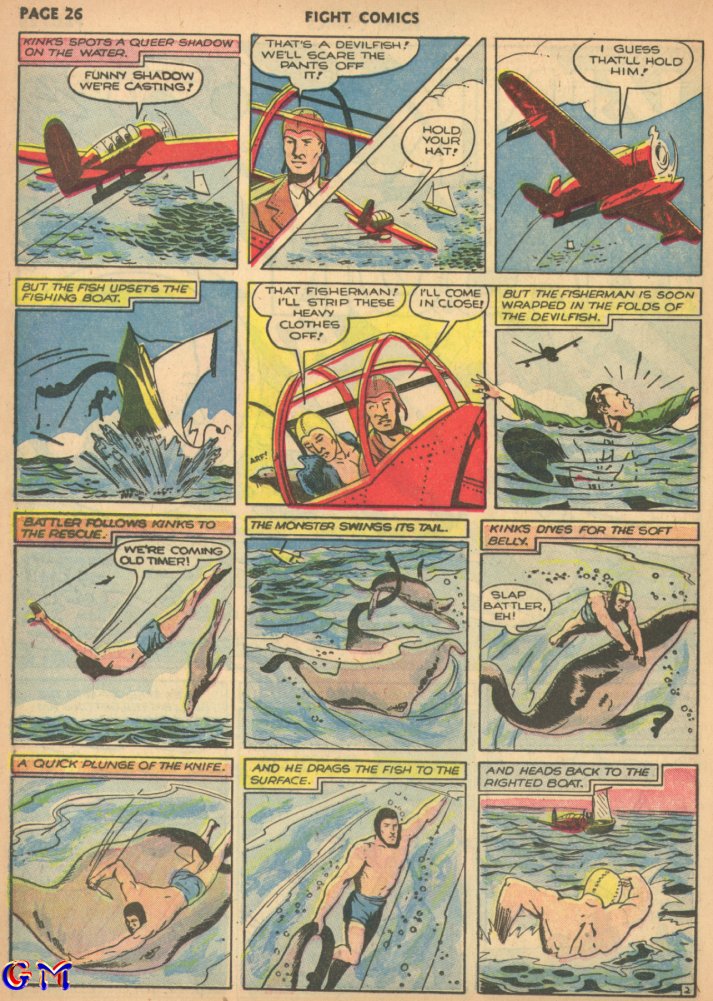 Read online Fight Comics comic -  Issue #11 - 28