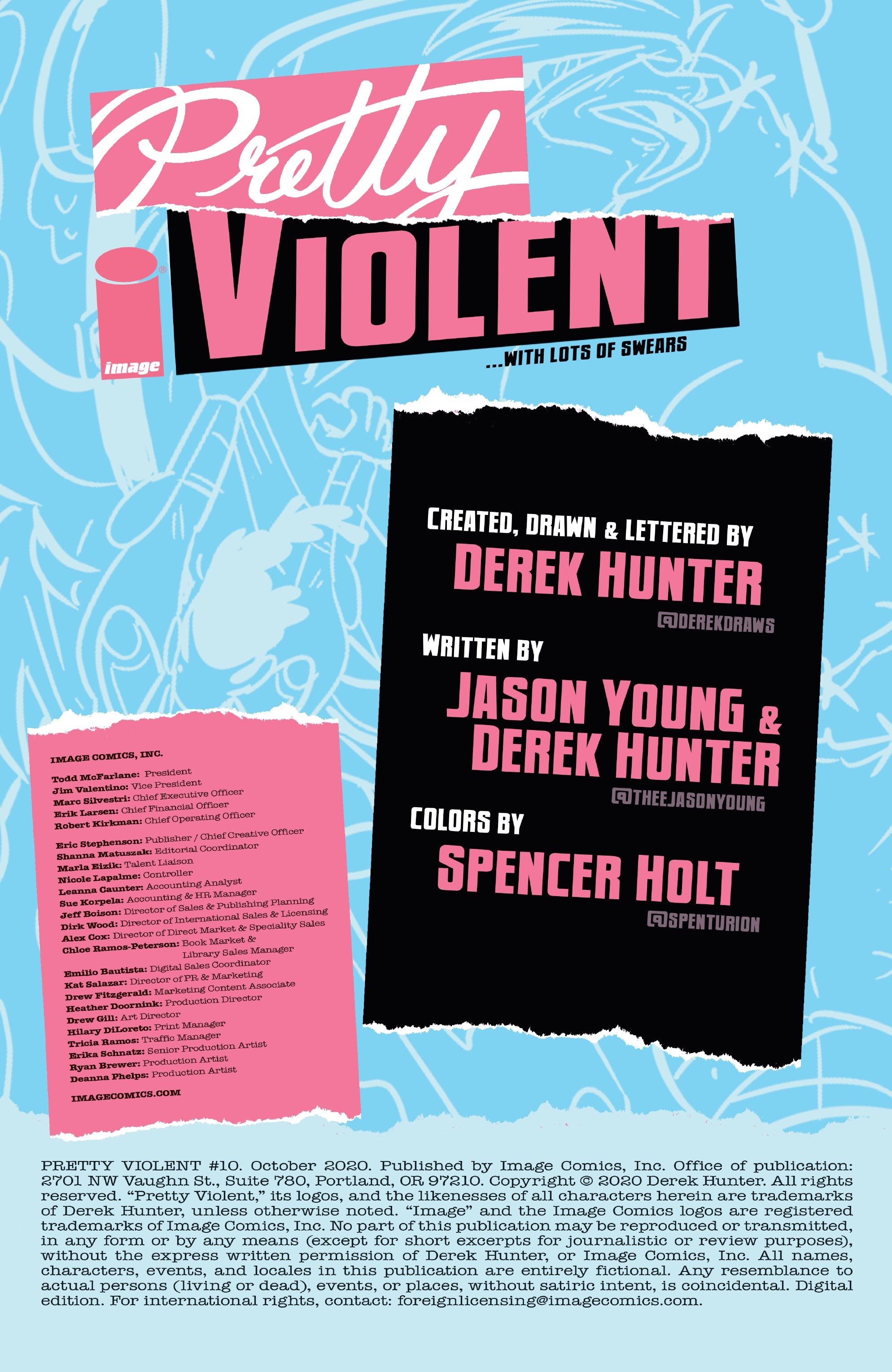 Read online Pretty Violent comic -  Issue #10 - 2