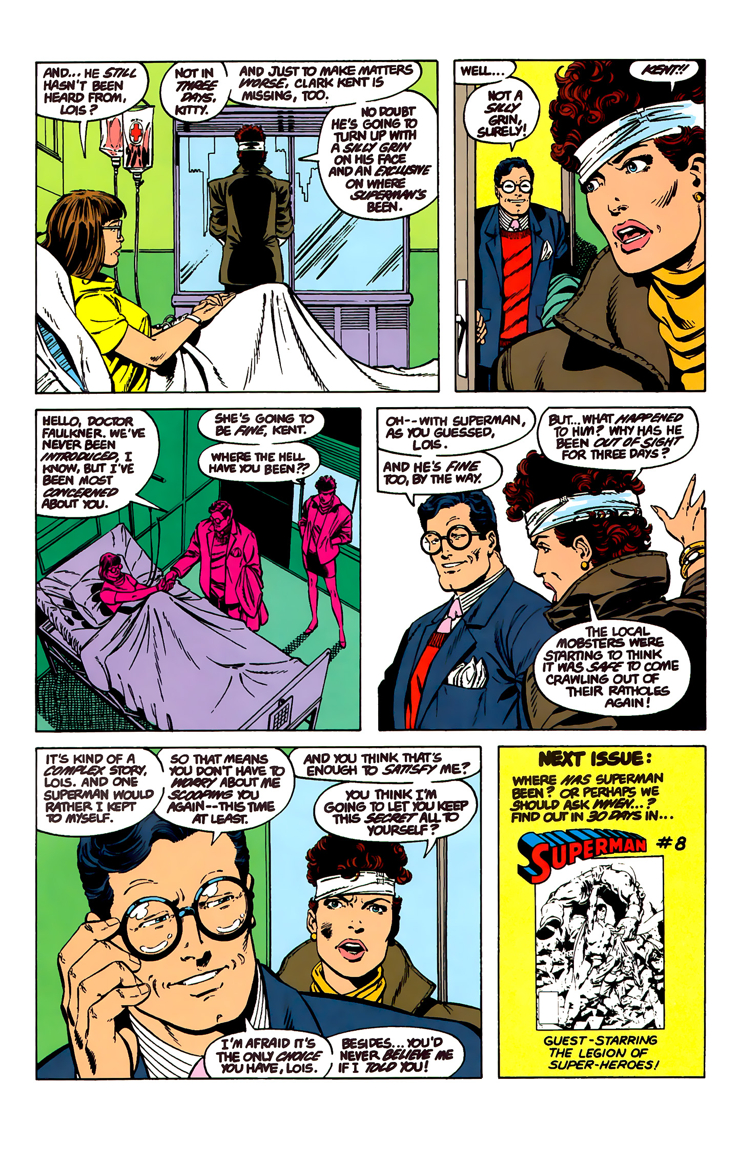 Read online Superman (1987) comic -  Issue #7 - 24