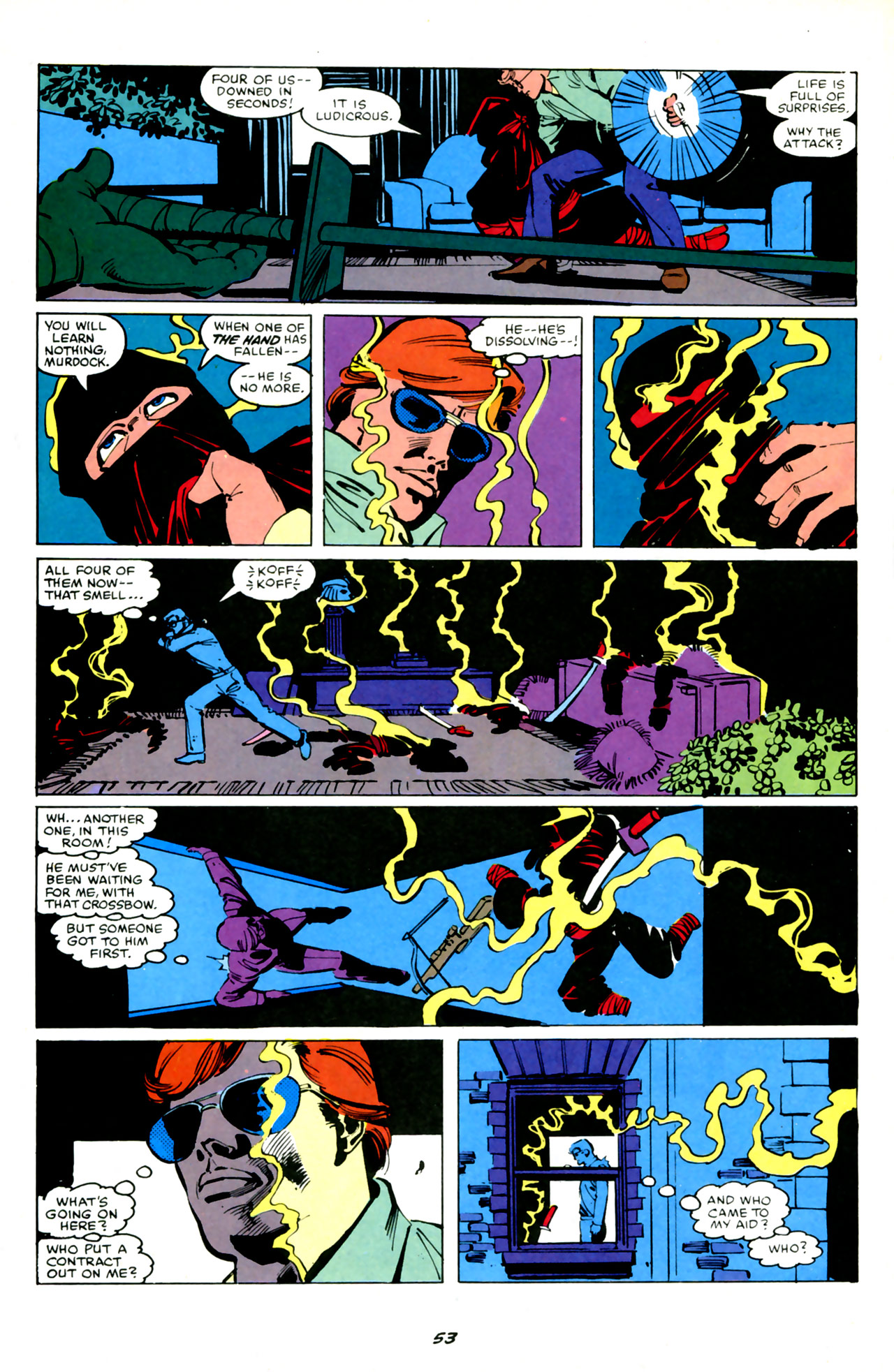 Read online Elektra Megazine comic -  Issue #1 - 54