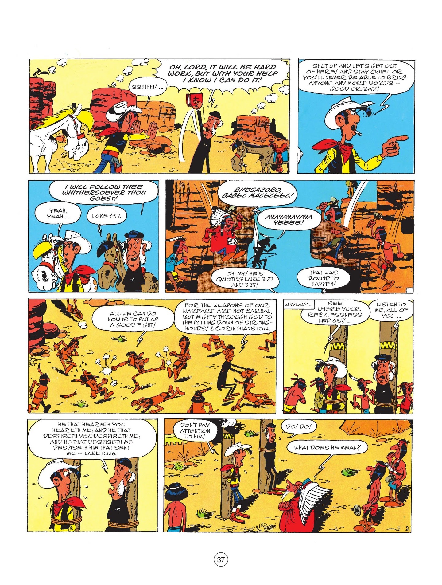 Read online A Lucky Luke Adventure comic -  Issue #81 - 39