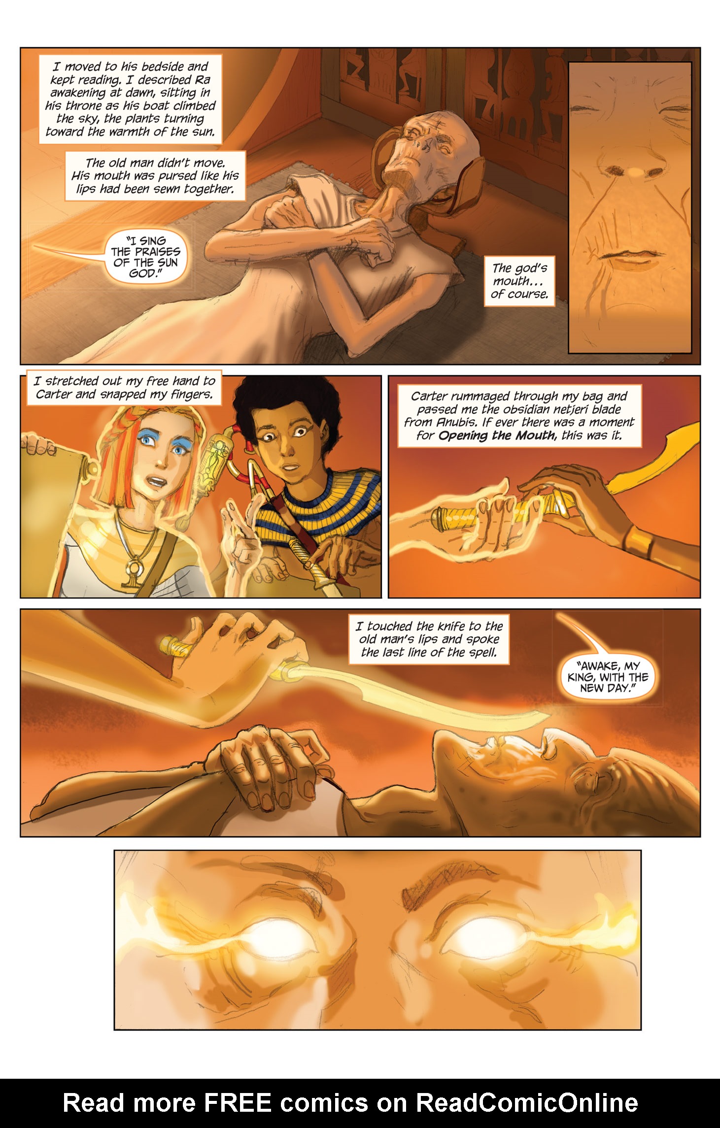 Read online The Kane Chronicles comic -  Issue # TPB 2 - 107