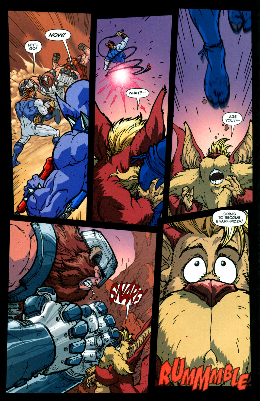 Read online ThunderCats: HammerHand's Revenge comic -  Issue #4 - 11