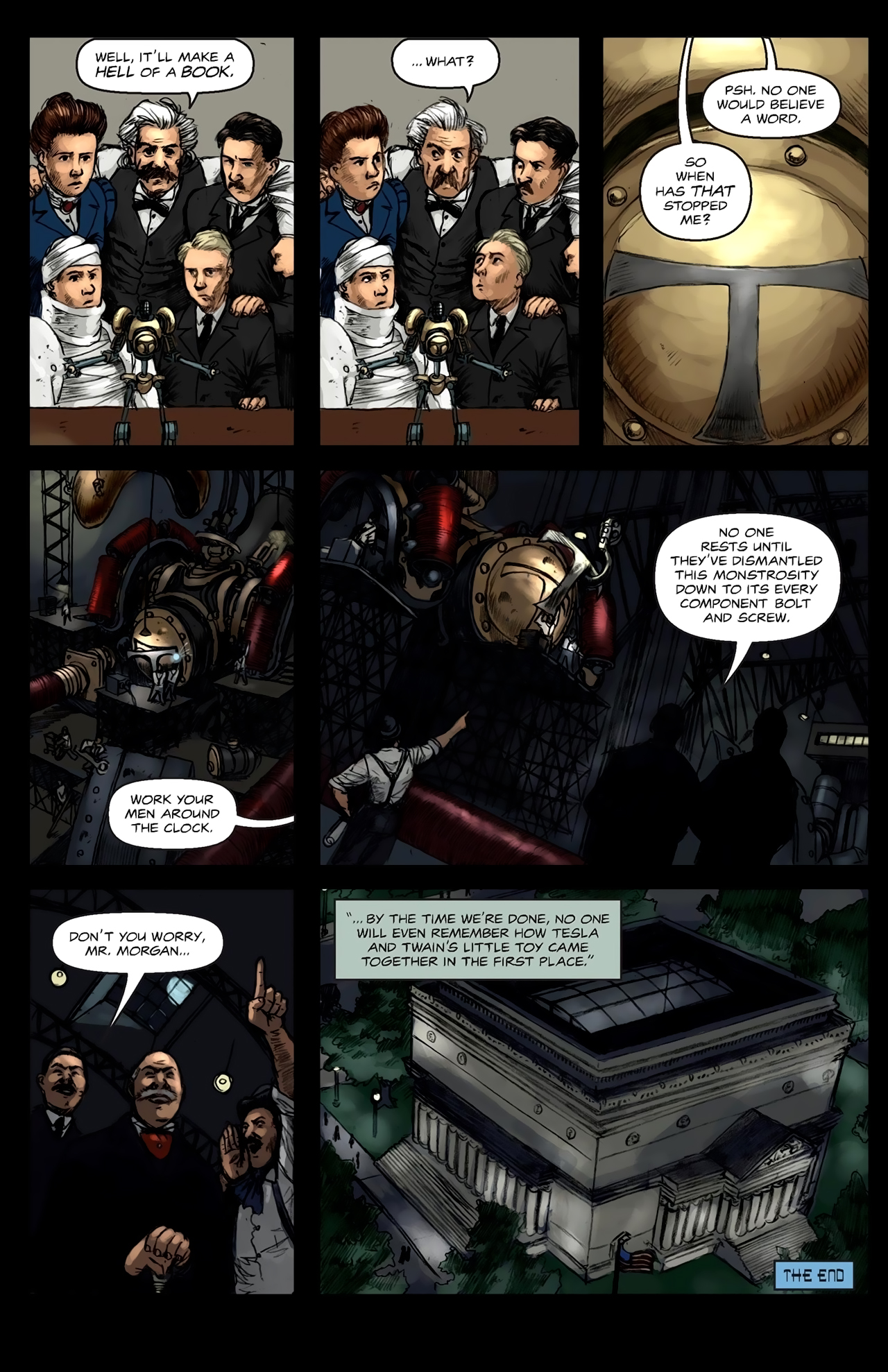 Read online The Five Fists of Science comic -  Issue # TPB - 109