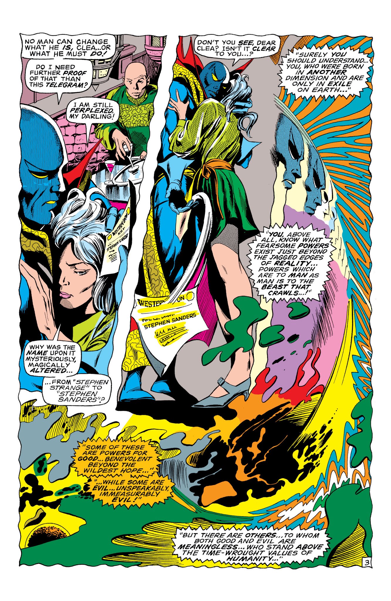 Read online Marvel Masterworks: Doctor Strange comic -  Issue # TPB 4 (Part 1) - 71