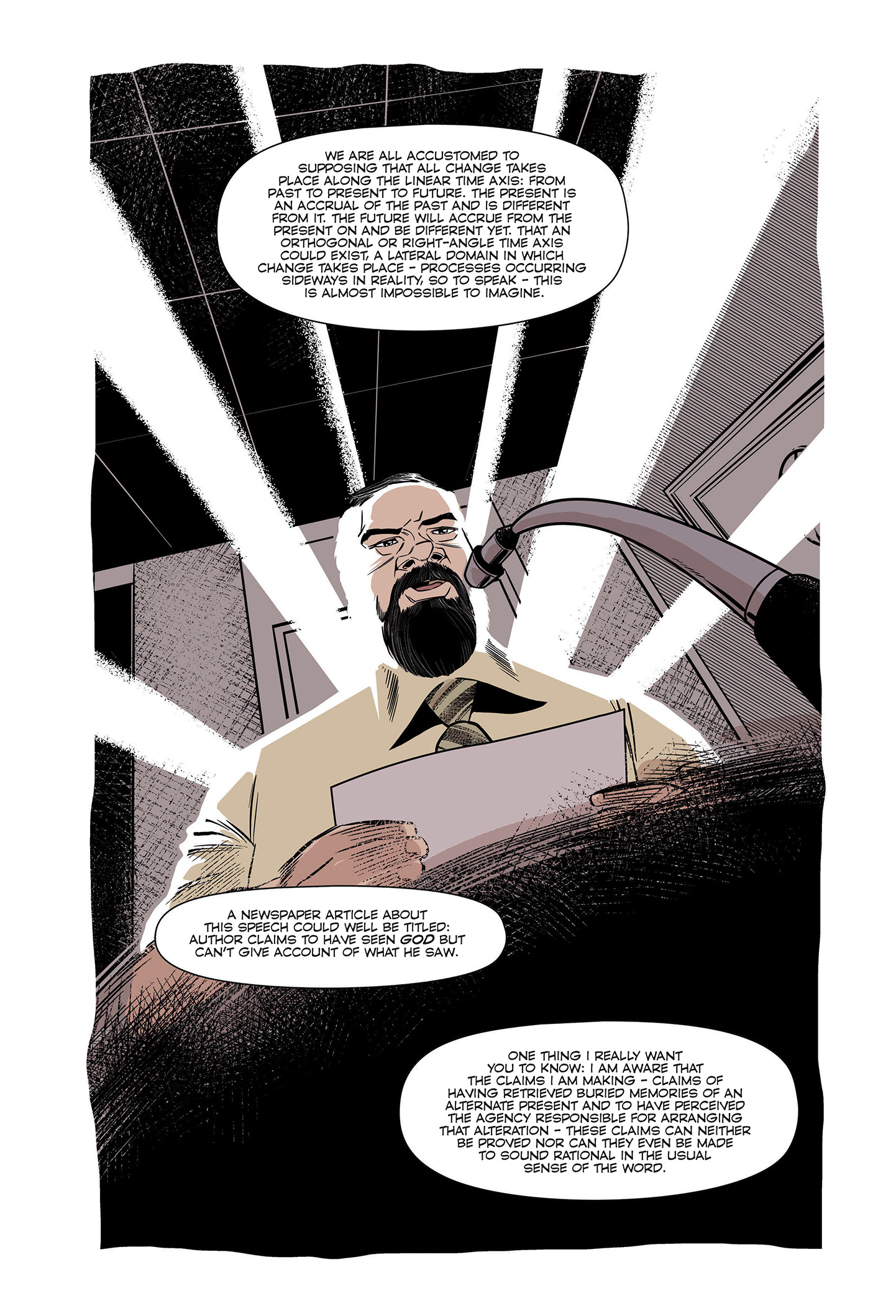 Read online Philip K. Dick: A Comics Biography comic -  Issue # TPB - 129