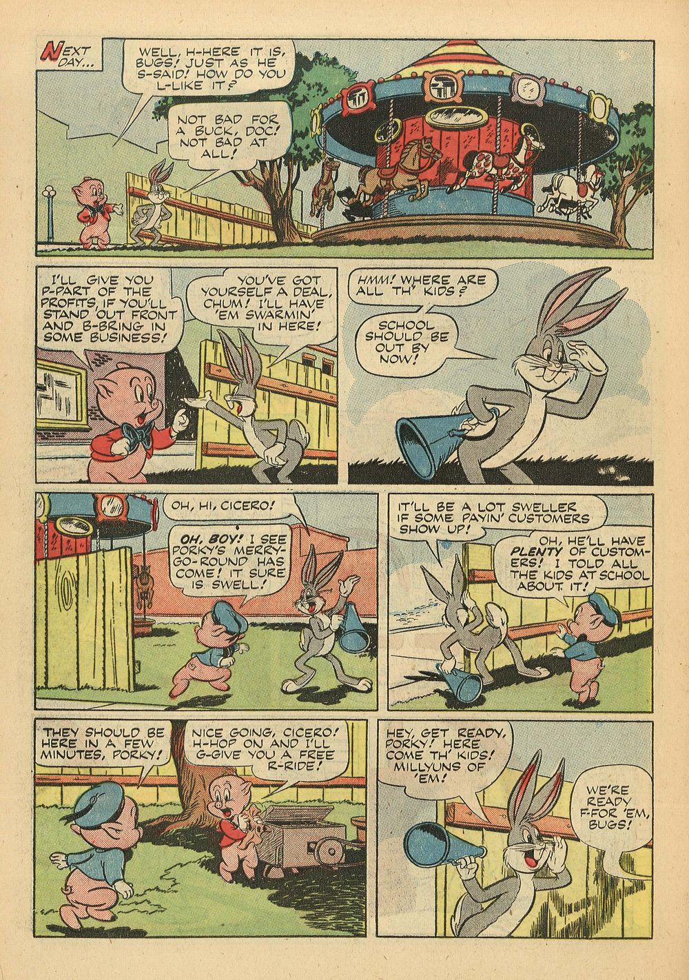 Read online Four Color Comics comic -  Issue #322 - 42