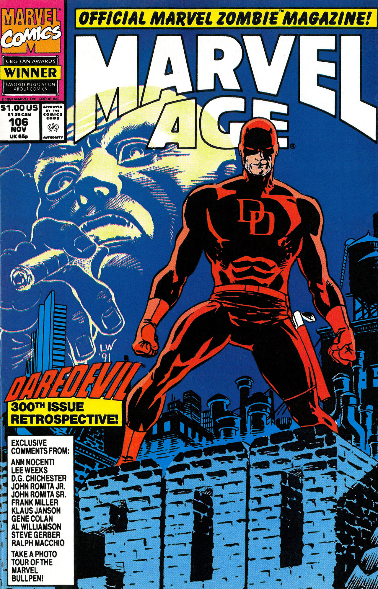 Read online Marvel Age comic -  Issue #106 - 1