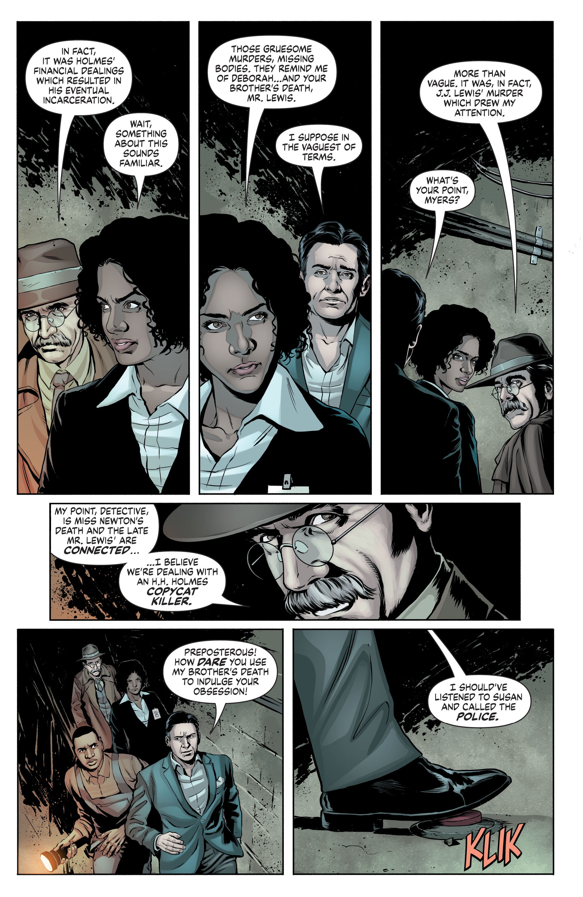 Read online Grimm Tales of Terror Quarterly: H.H. Holmes comic -  Issue # Full - 18