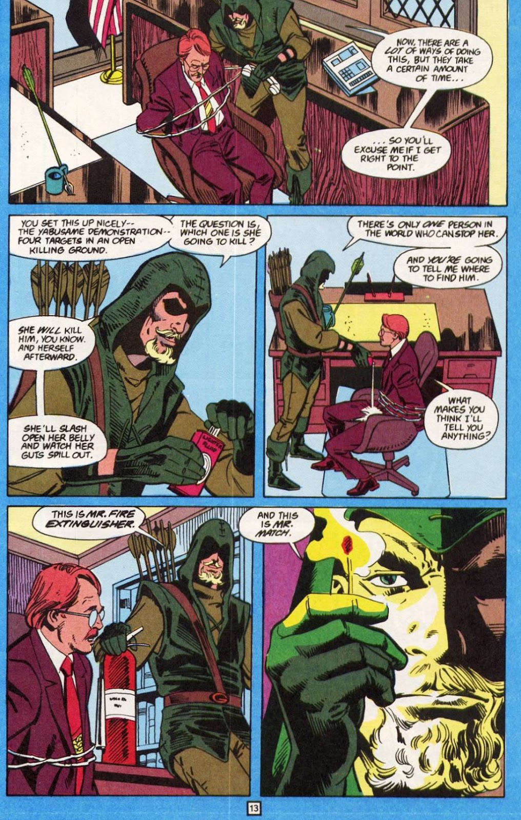 Green Arrow (1988) issue 24 - Page 13