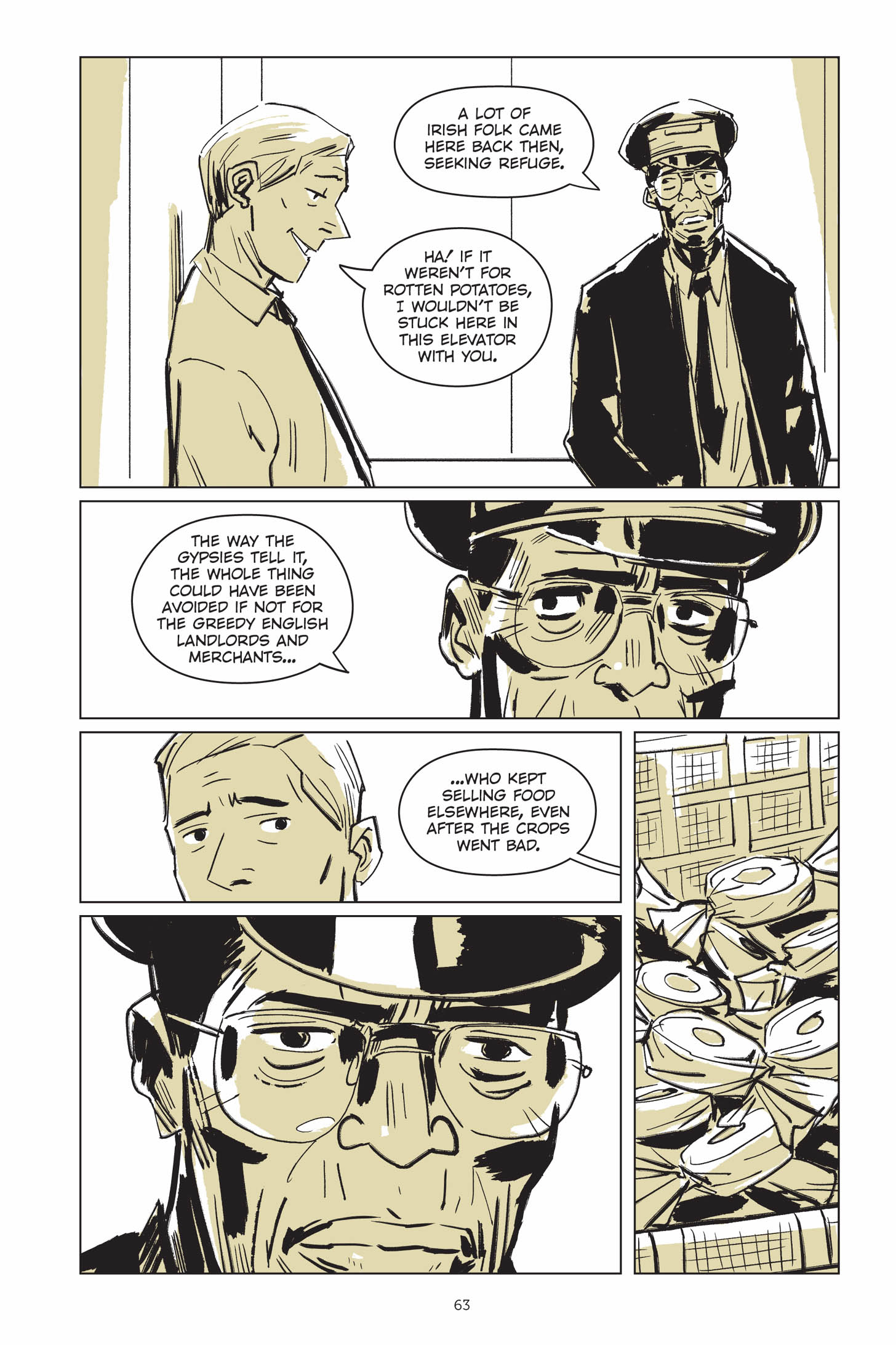 Read online Now Let Me Fly: A Portrait of Eugene Bullard comic -  Issue # TPB (Part 1) - 69