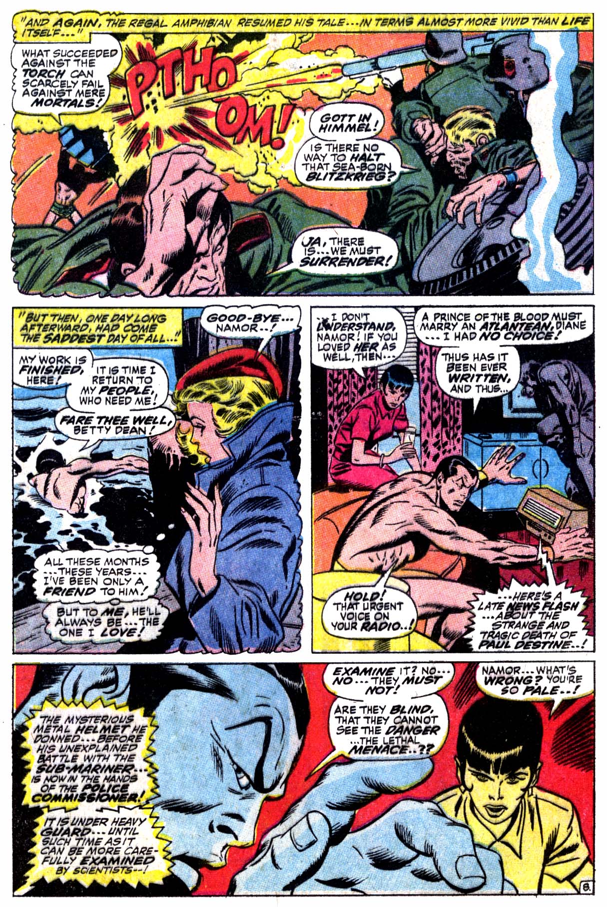 Read online The Sub-Mariner comic -  Issue #8 - 9