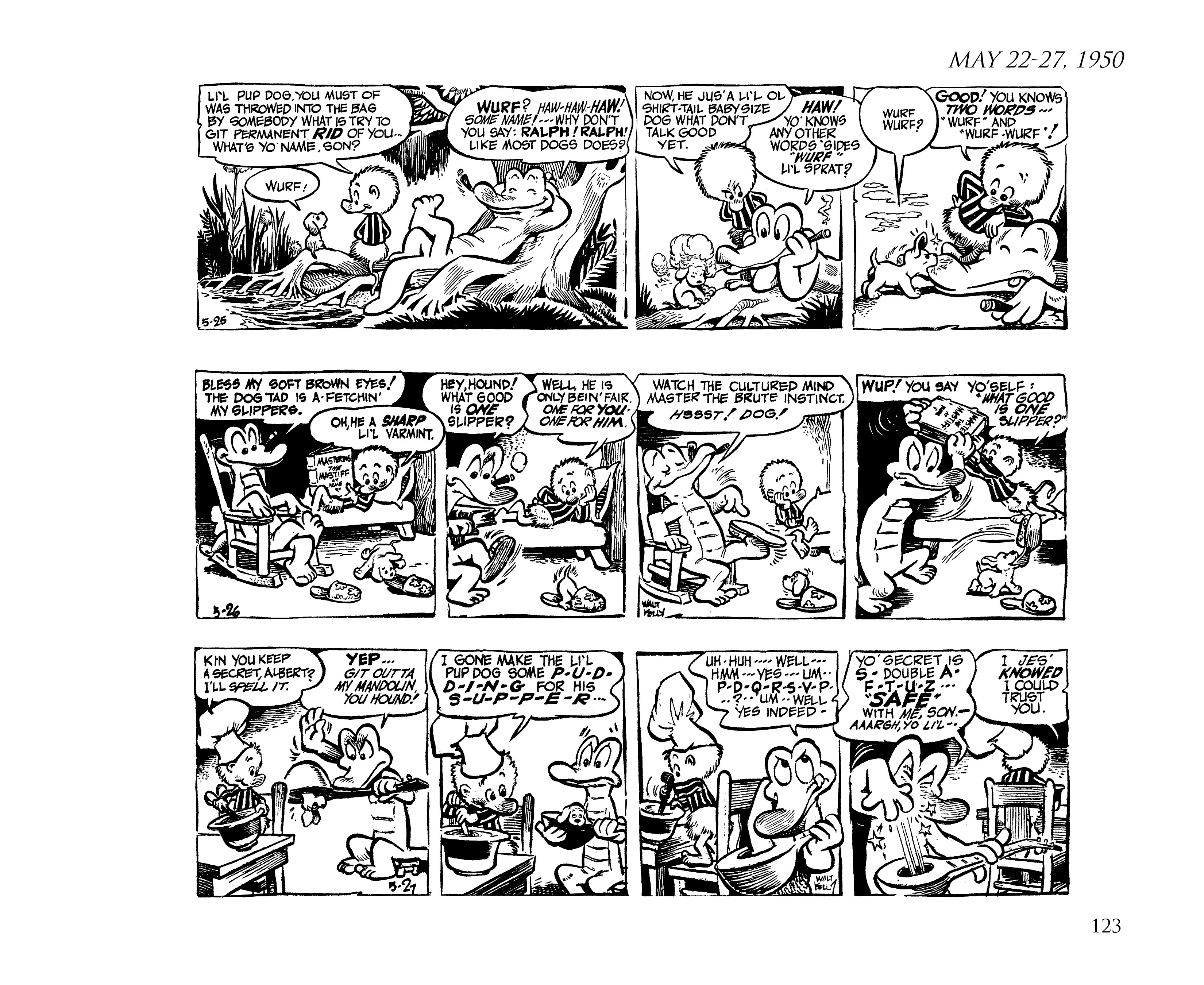 Read online Pogo by Walt Kelly: The Complete Syndicated Comic Strips comic -  Issue # TPB 1 (Part 2) - 41