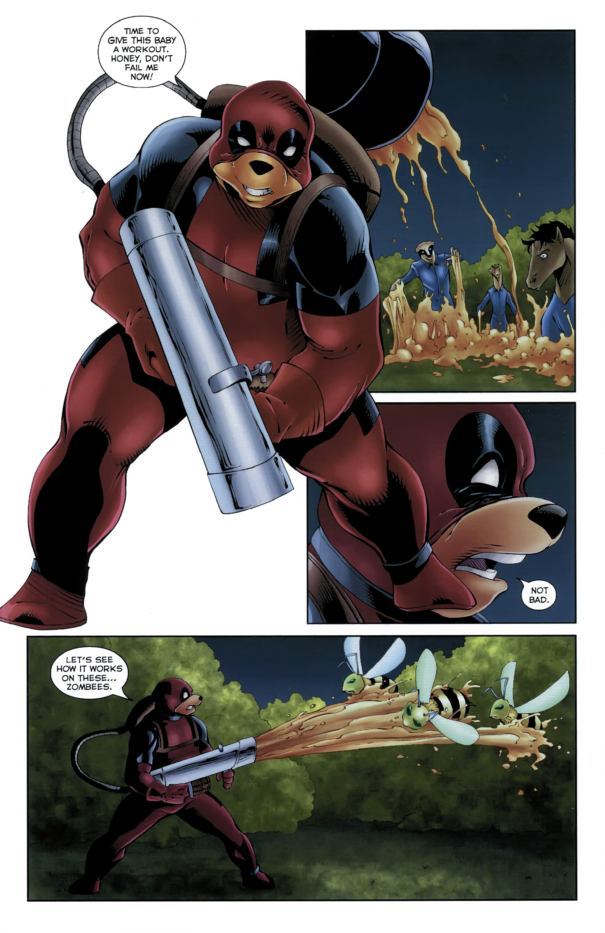 Read online Dead Pooh comic -  Issue #3 - 19