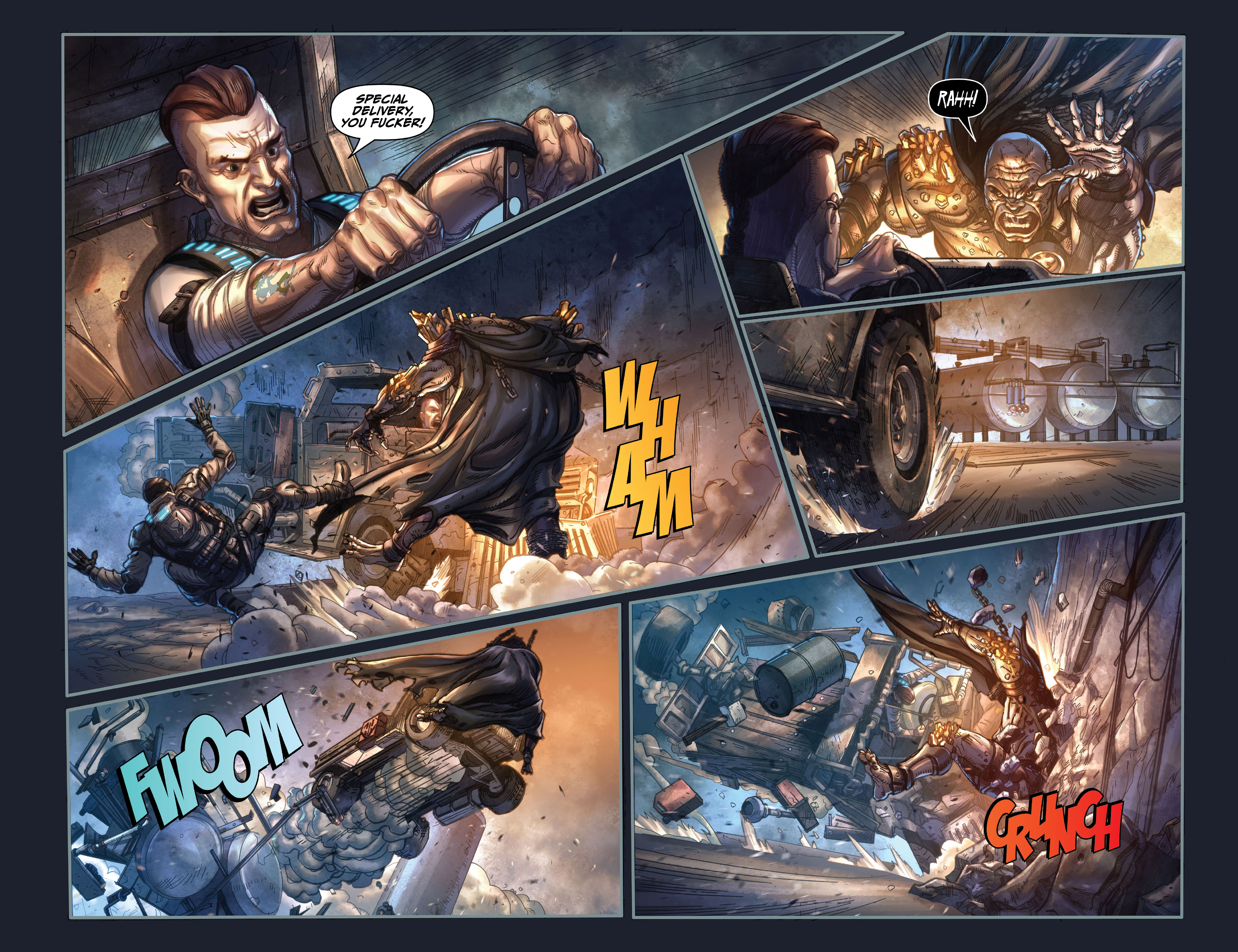 Read online Gears of War: Hivebusters comic -  Issue #5 - 10