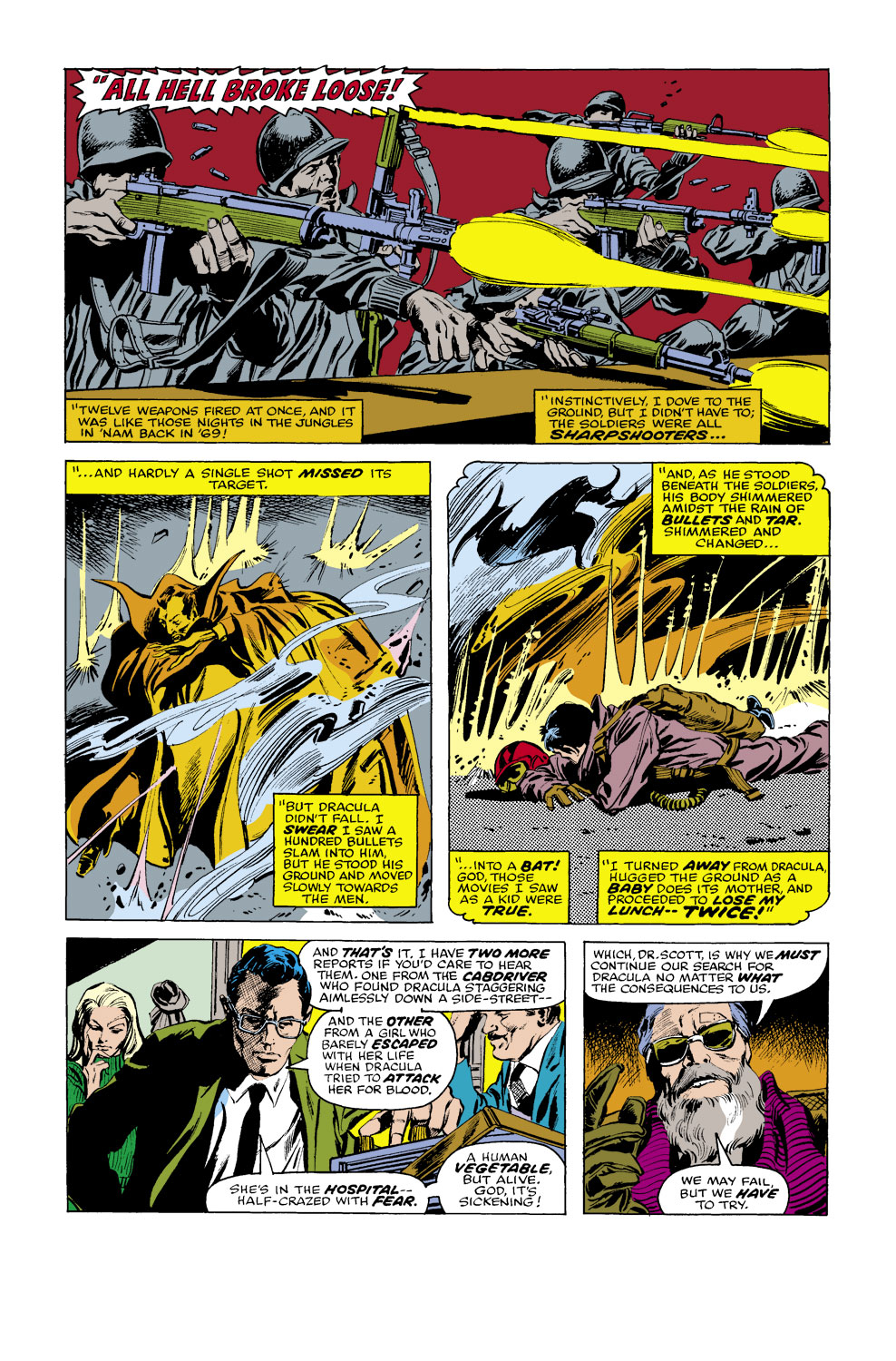 Read online Tomb of Dracula (1972) comic -  Issue #36 - 15