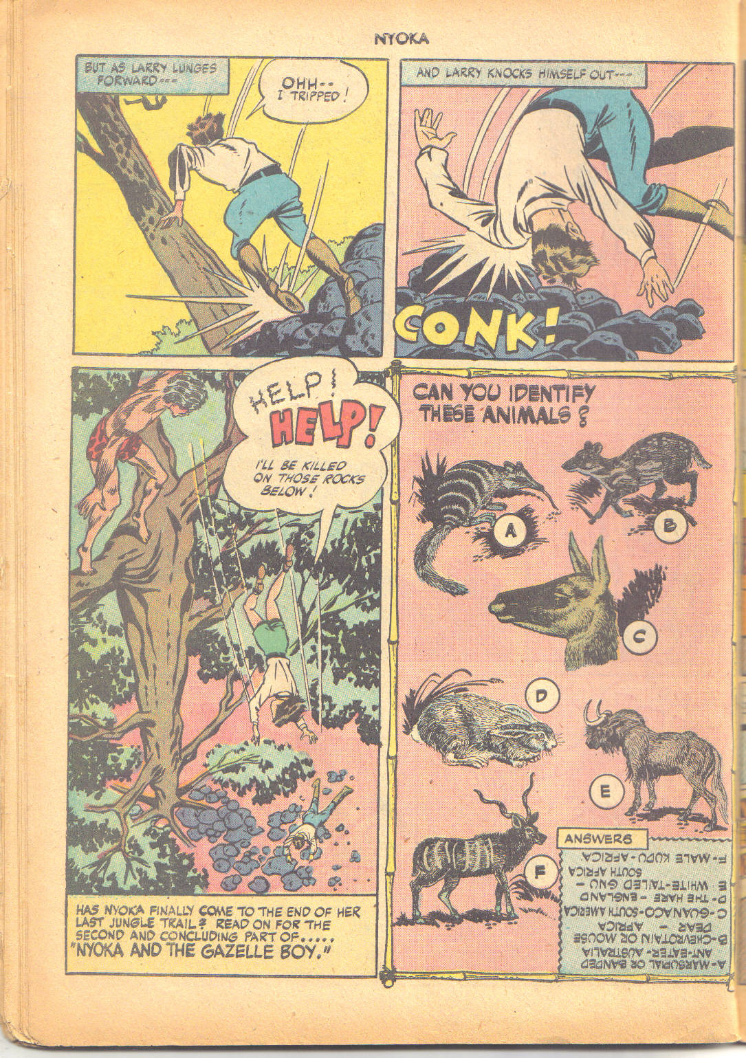 Read online Nyoka the Jungle Girl (1945) comic -  Issue #7 - 40